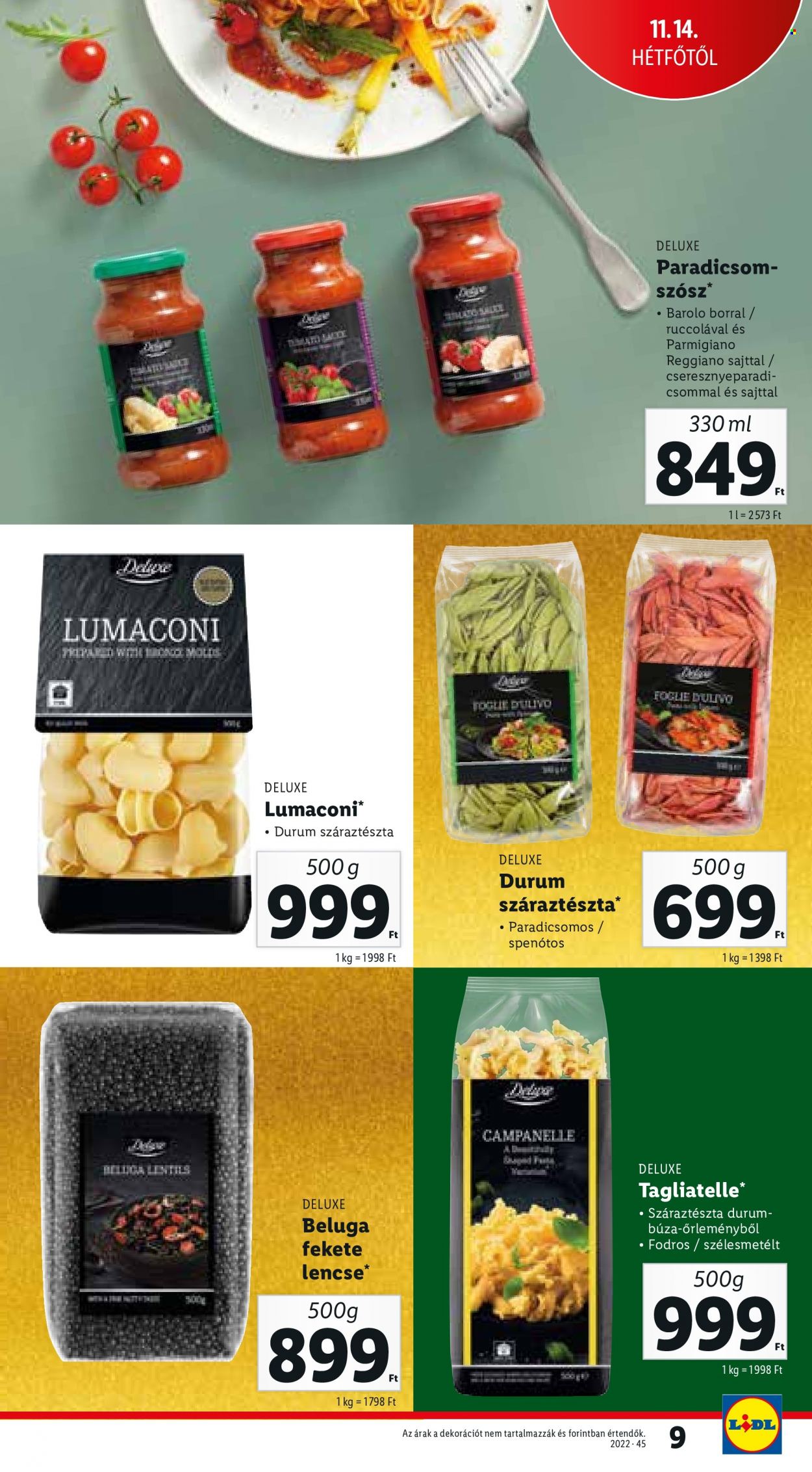 Lidl akciós újságok. Oldal 9