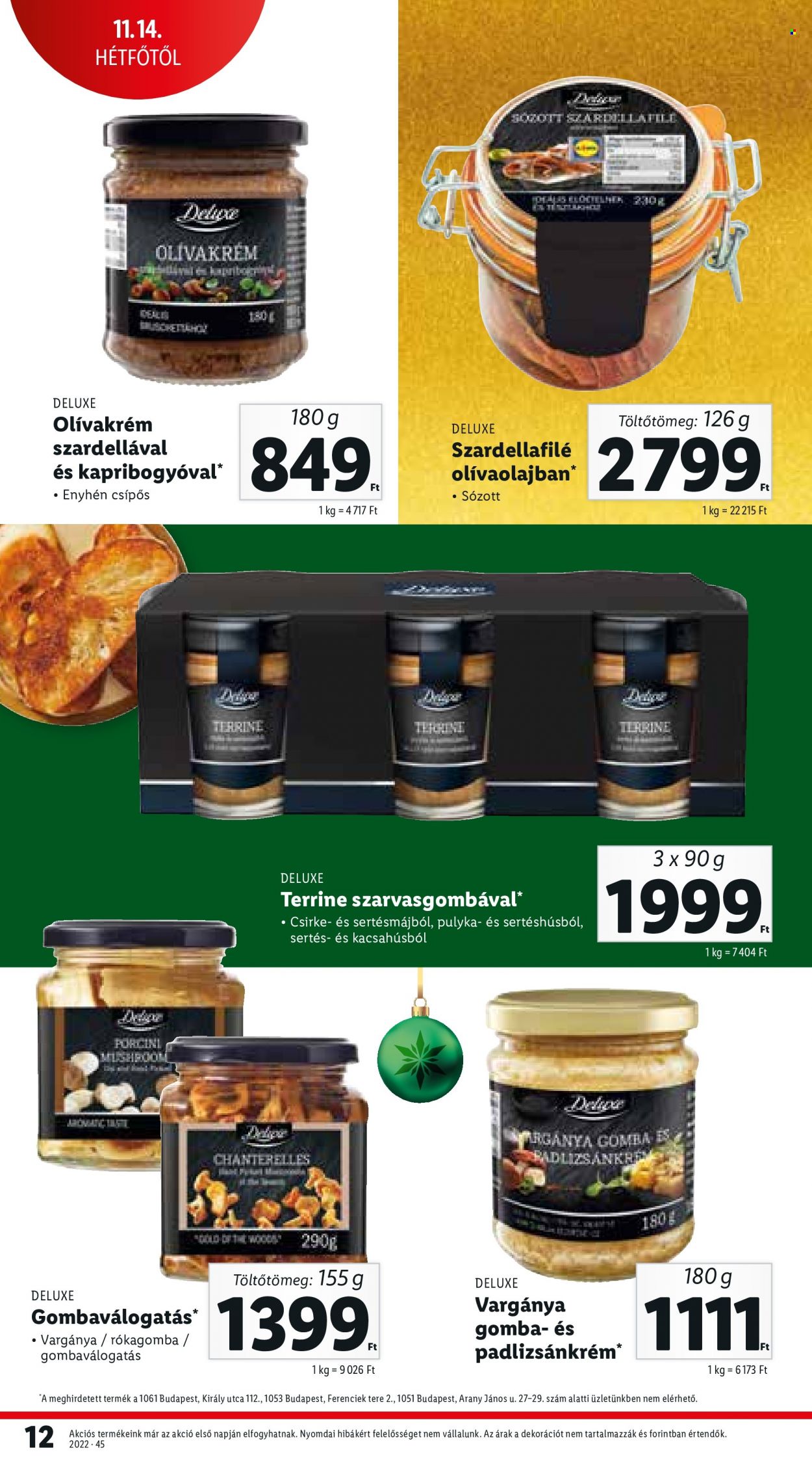 Lidl akciós újságok. Oldal 12