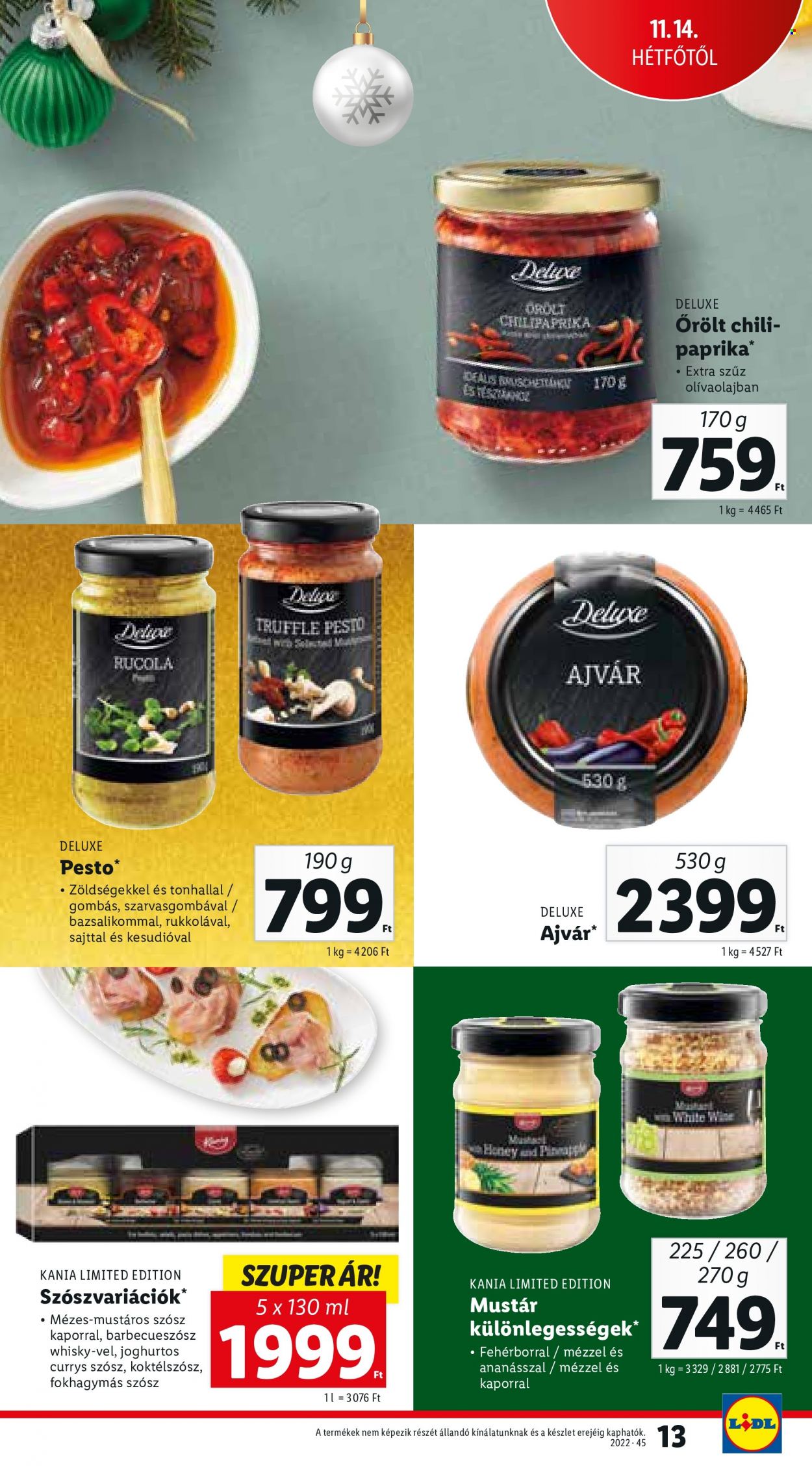 Lidl akciós újságok. Oldal 13