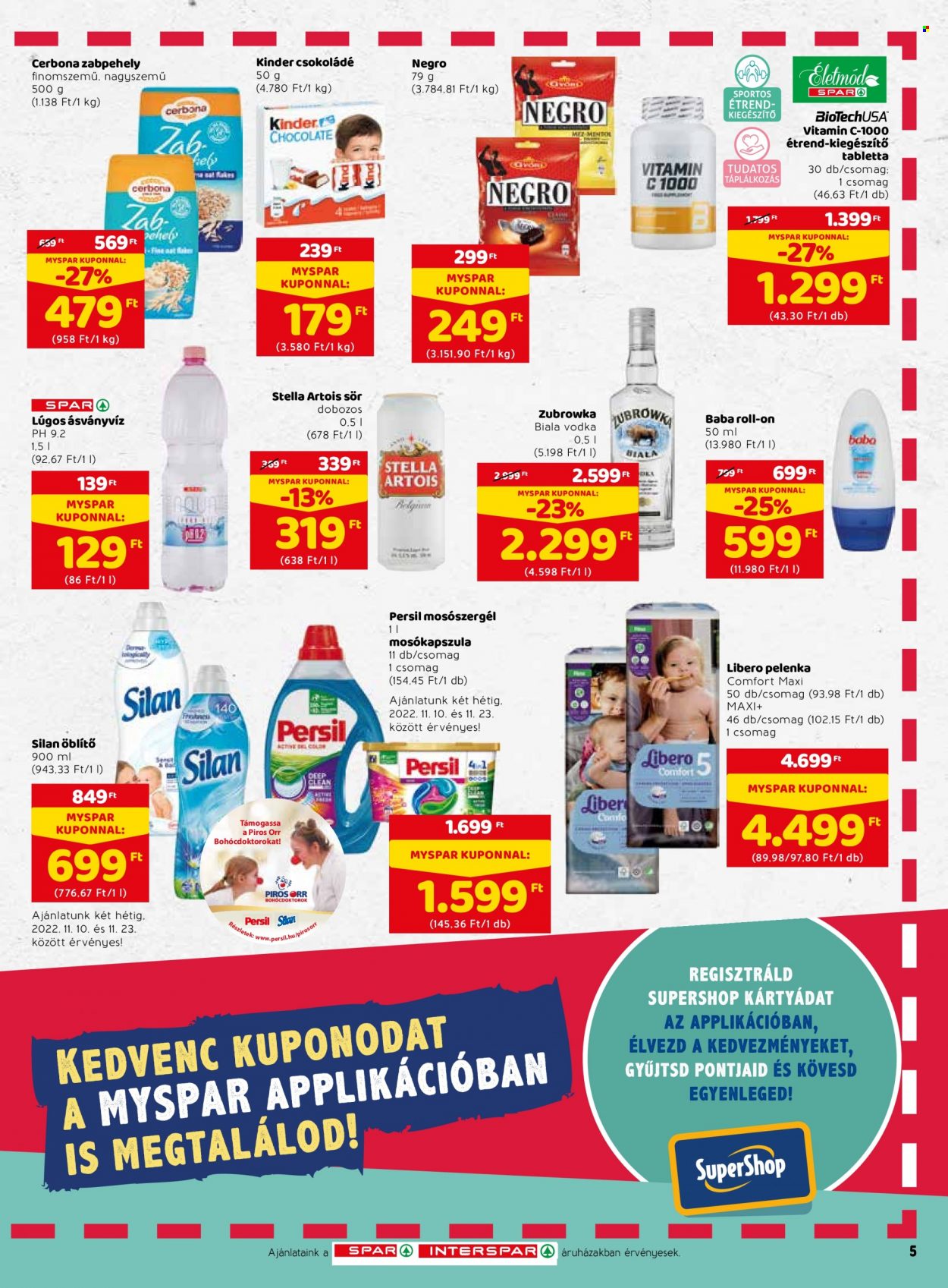 SPAR akciós újságok - 2022.11.10 - 2022.11.16. Oldal 7