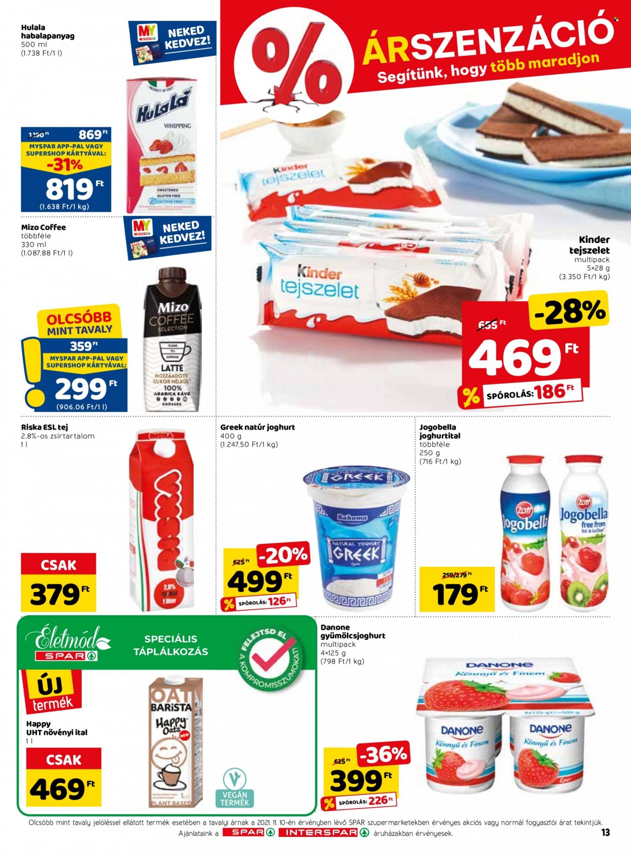 SPAR akciós újságok - 2022.11.10 - 2022.11.16. Oldal 19