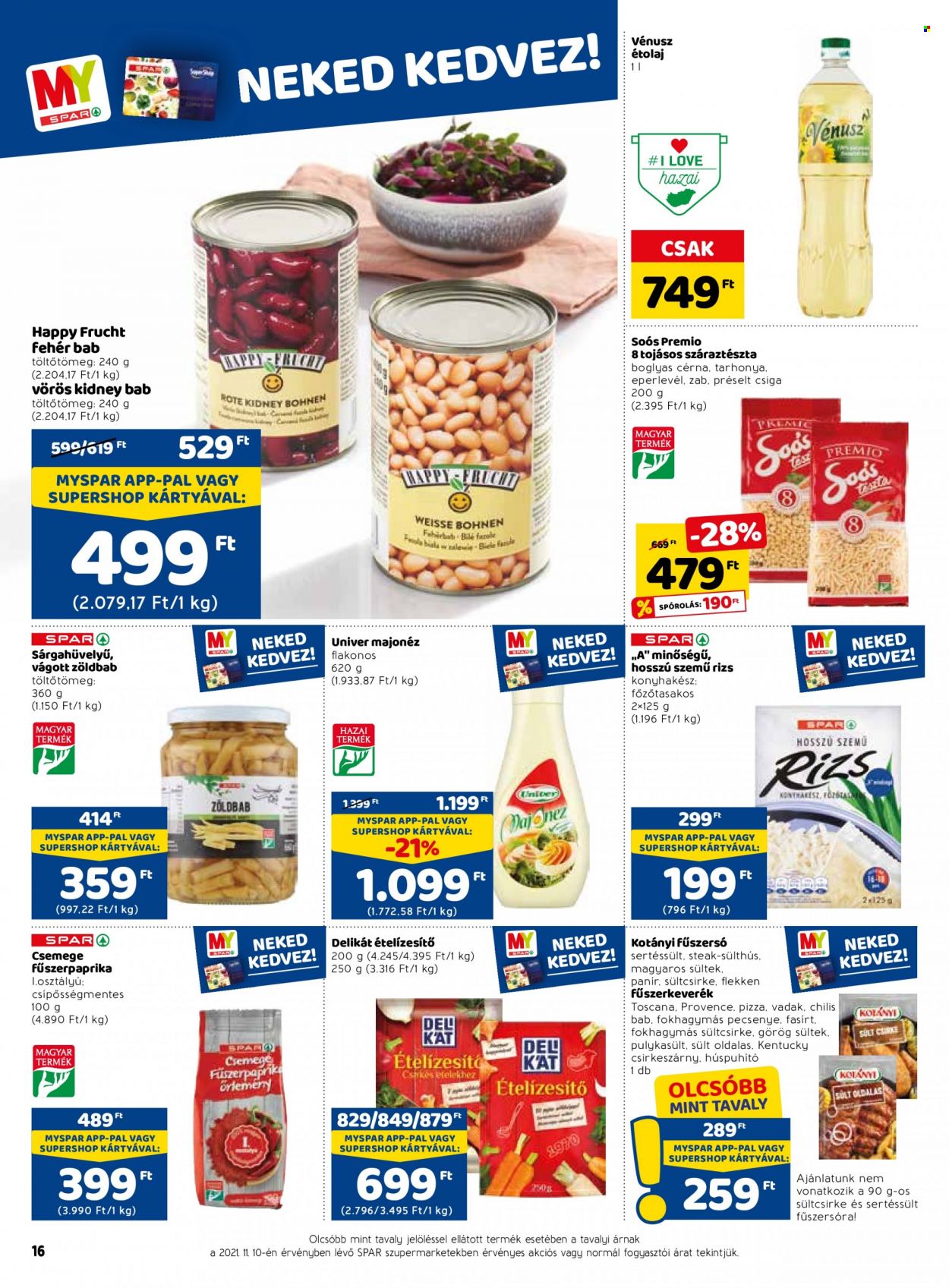 SPAR akciós újságok - 2022.11.10 - 2022.11.16. Oldal 24