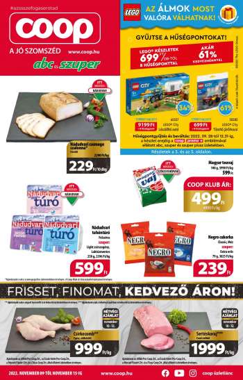 Újság Coop - 2022.11.09 - 2022.11.15.