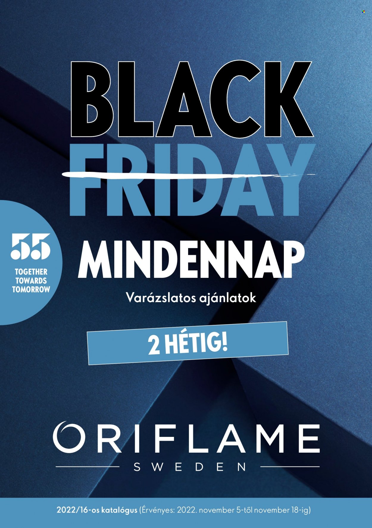 Oriflame akciós újságok - 2022.11.05 - 2022.11.18. Oldal 1
