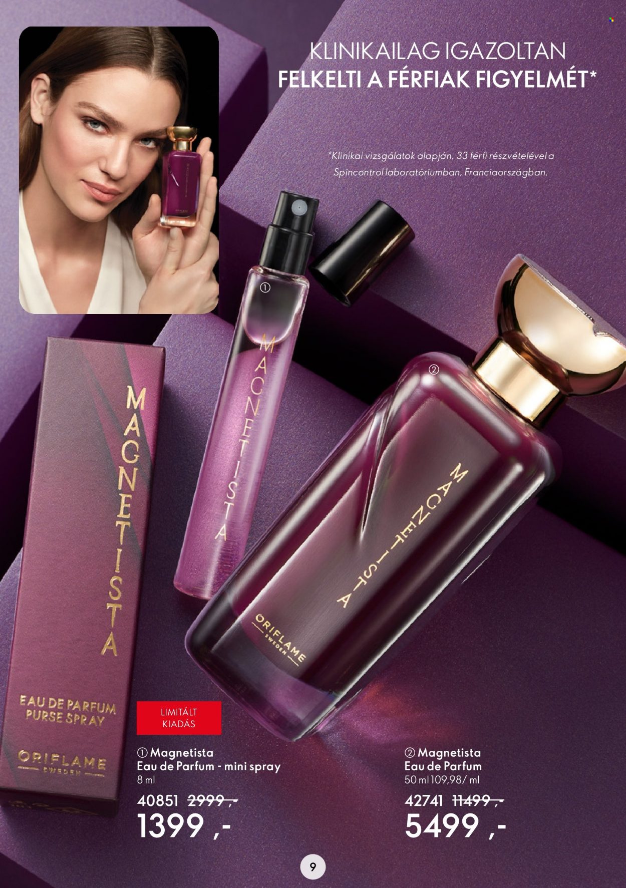 Oriflame akciós újságok - 2022.11.05 - 2022.11.18. Oldal 9