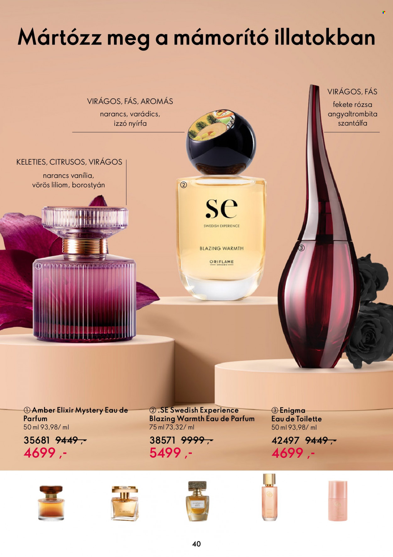 Oriflame akciós újságok - 2022.11.05 - 2022.11.18. Oldal 40