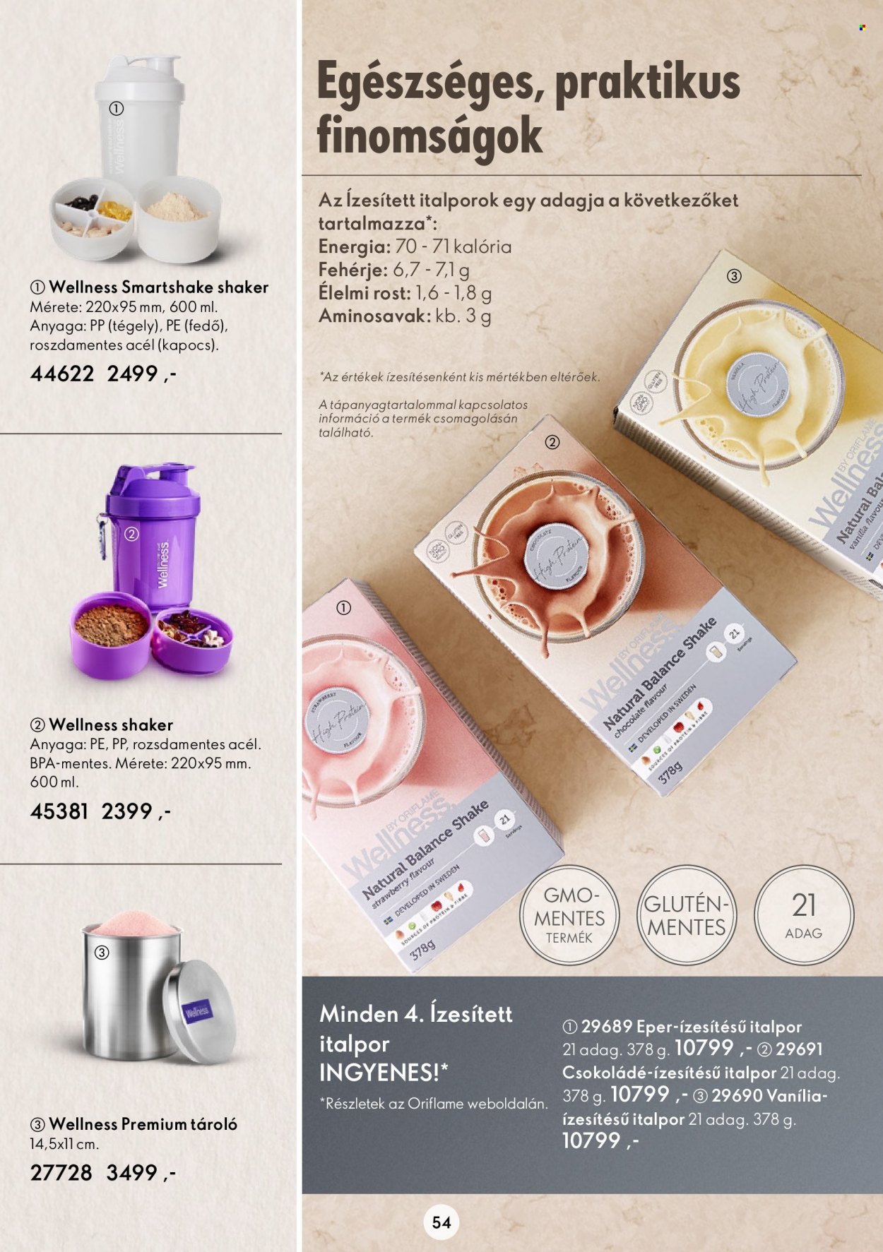 Oriflame akciós újságok - 2022.11.05 - 2022.11.18. Oldal 54