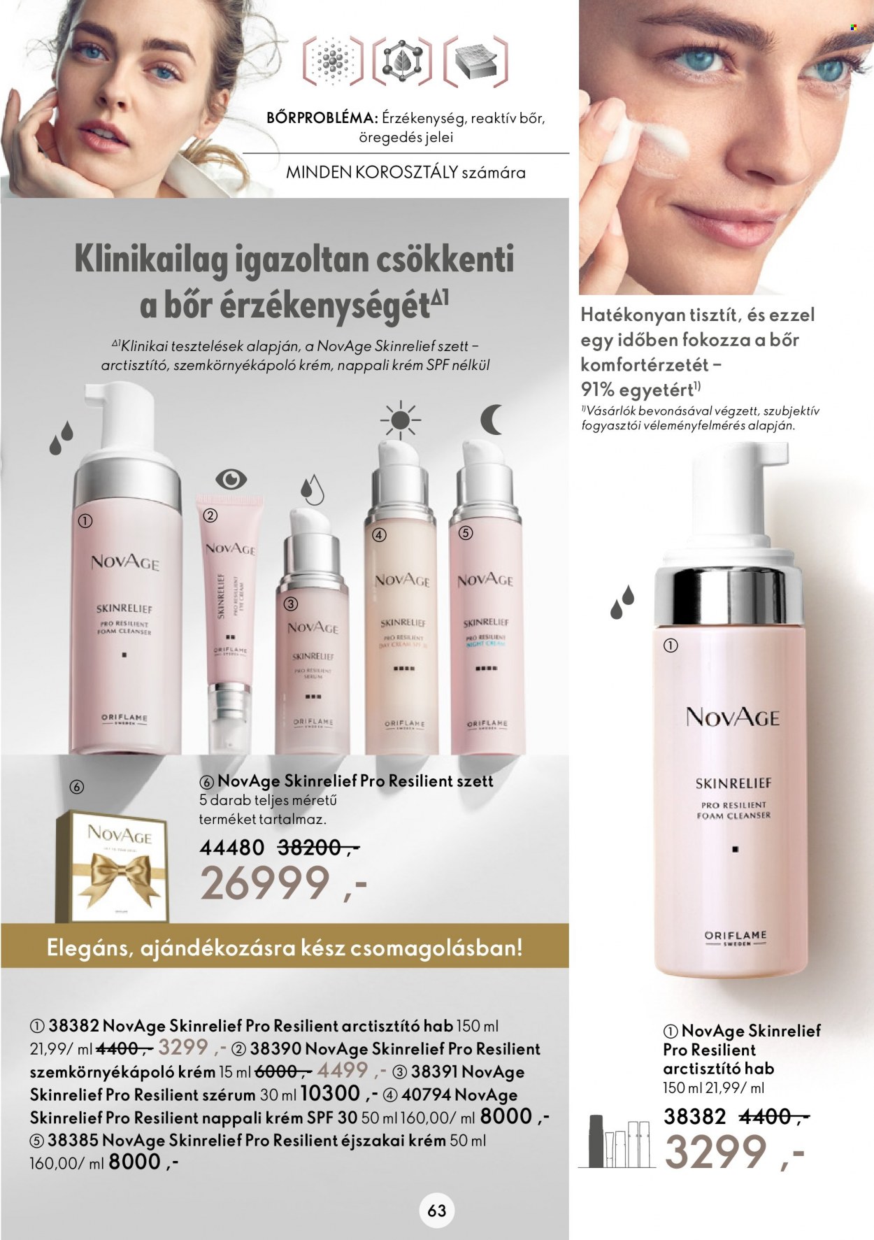 Oriflame akciós újságok - 2022.11.05 - 2022.11.18. Oldal 63