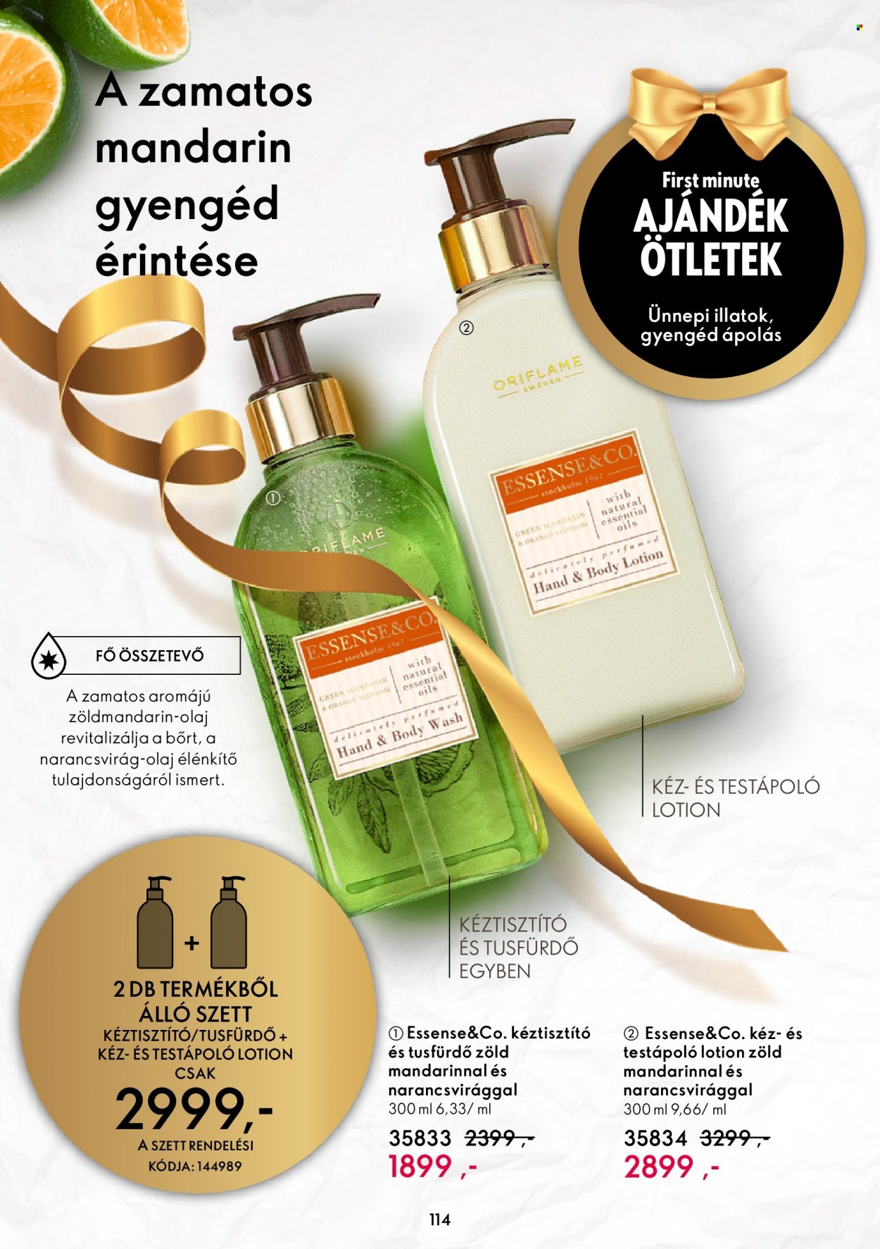 Oriflame akciós újságok - 2022.11.05 - 2022.11.18. Oldal 114