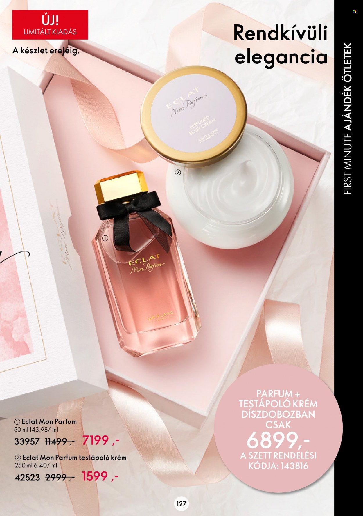 Oriflame akciós újságok - 2022.11.05 - 2022.11.18. Oldal 127