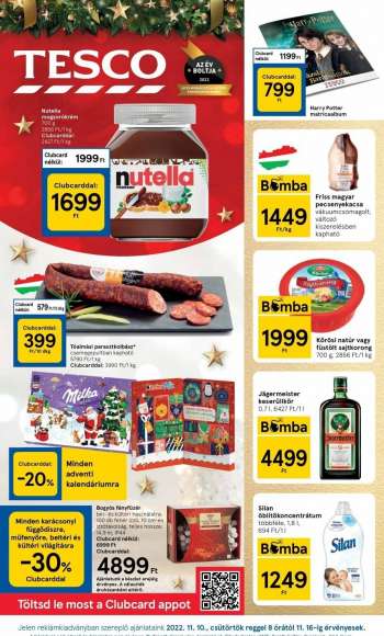 Újság TESCO - 2022.11.10 - 2022.11.16.