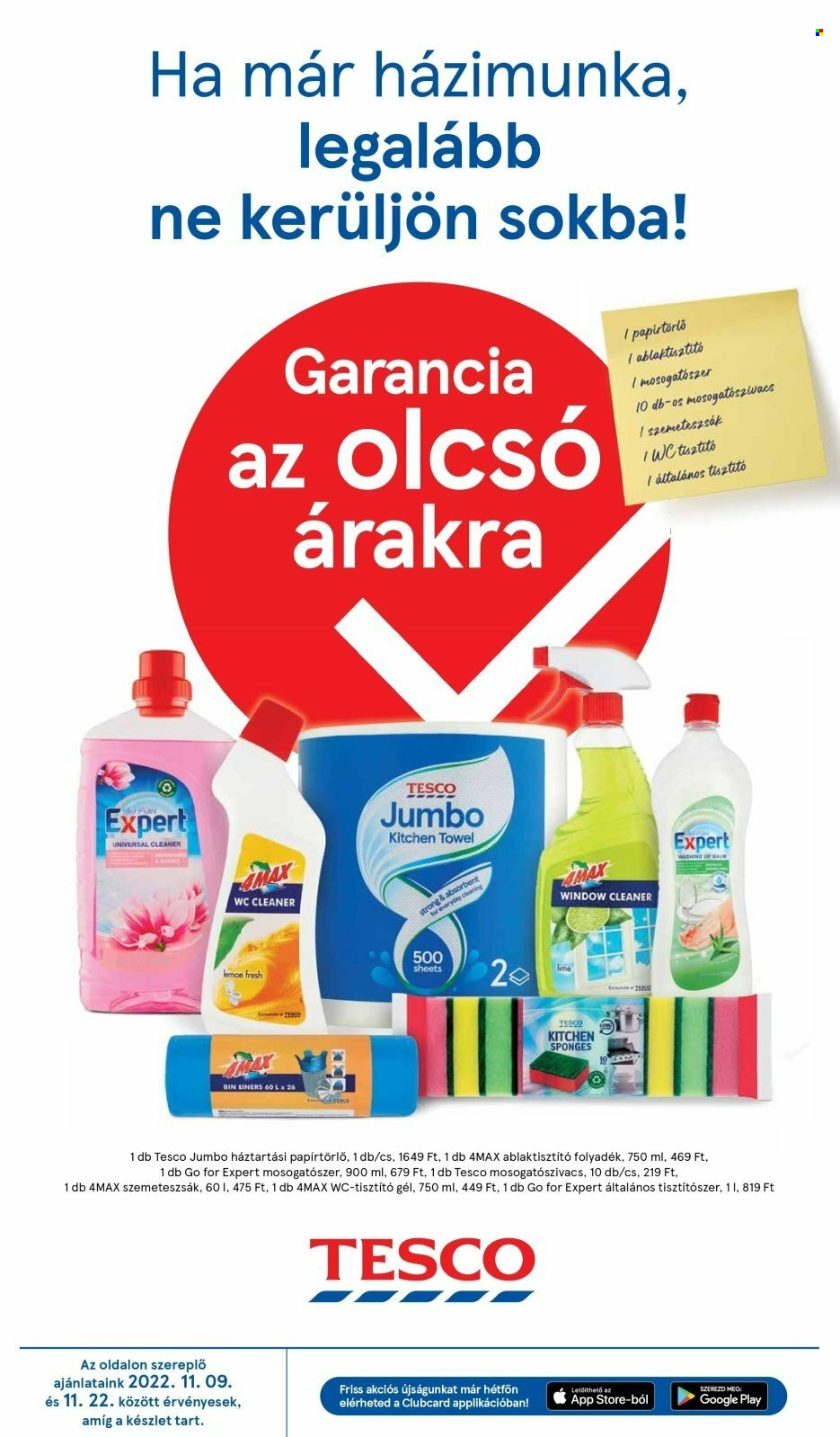TESCO akciós újságok - 2022.11.10 - 2022.11.16. Oldal 2