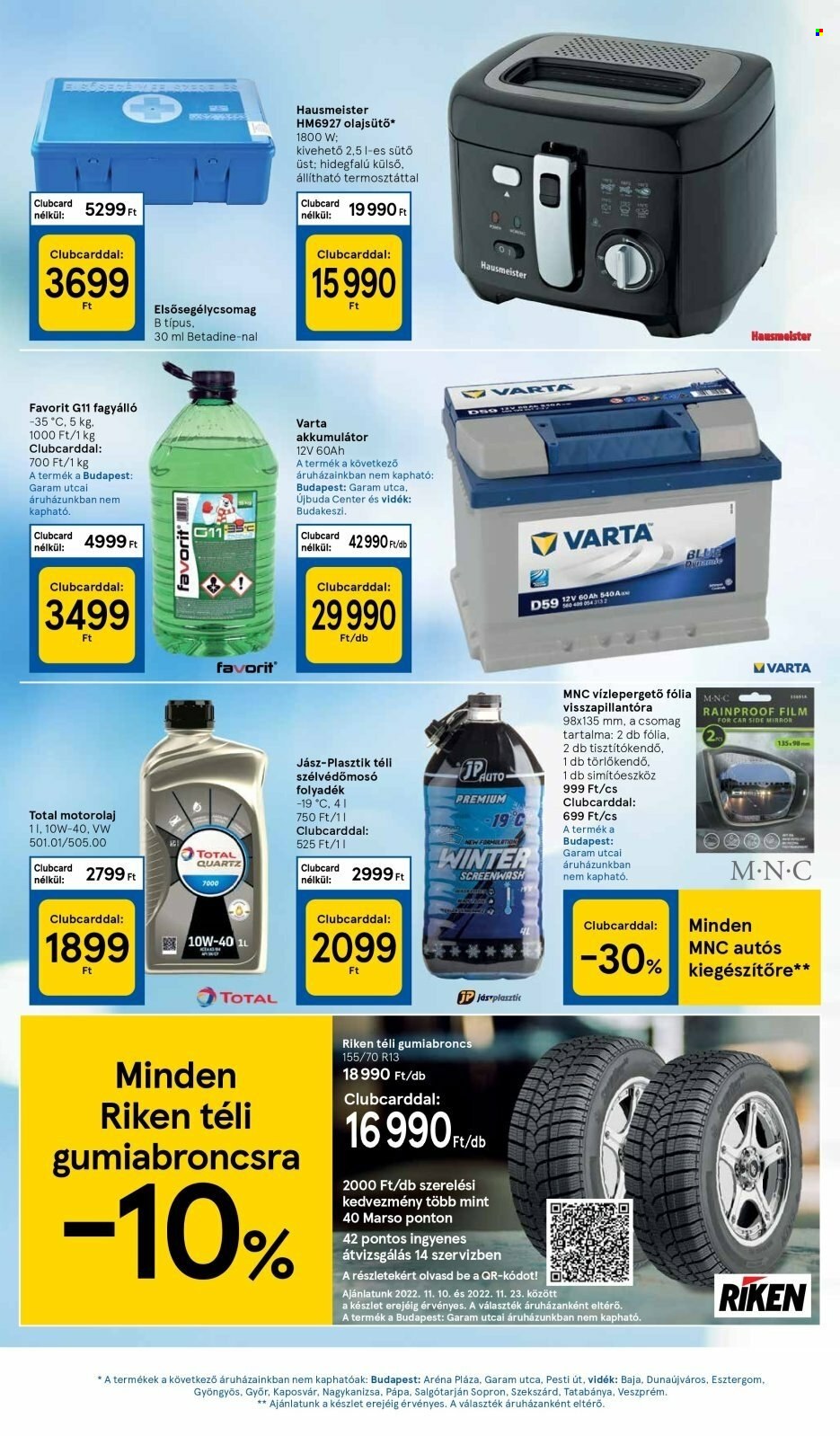 TESCO akciós újságok - 2022.11.10 - 2022.11.16. Oldal 44