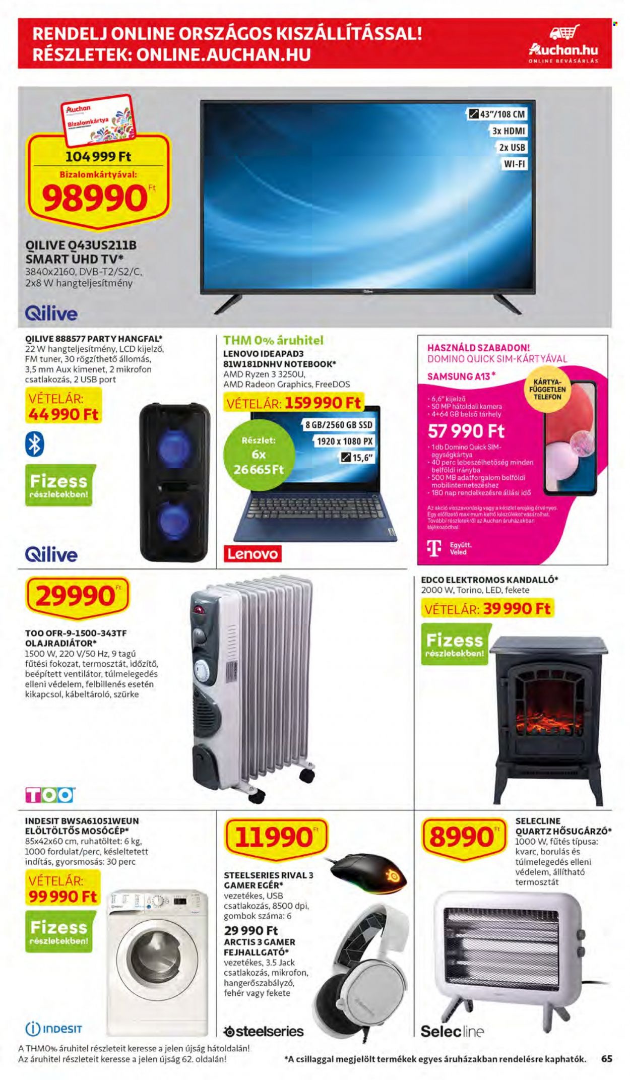 Auchan akciós újságok - 2022.11.10 - 2022.11.16. Oldal 65