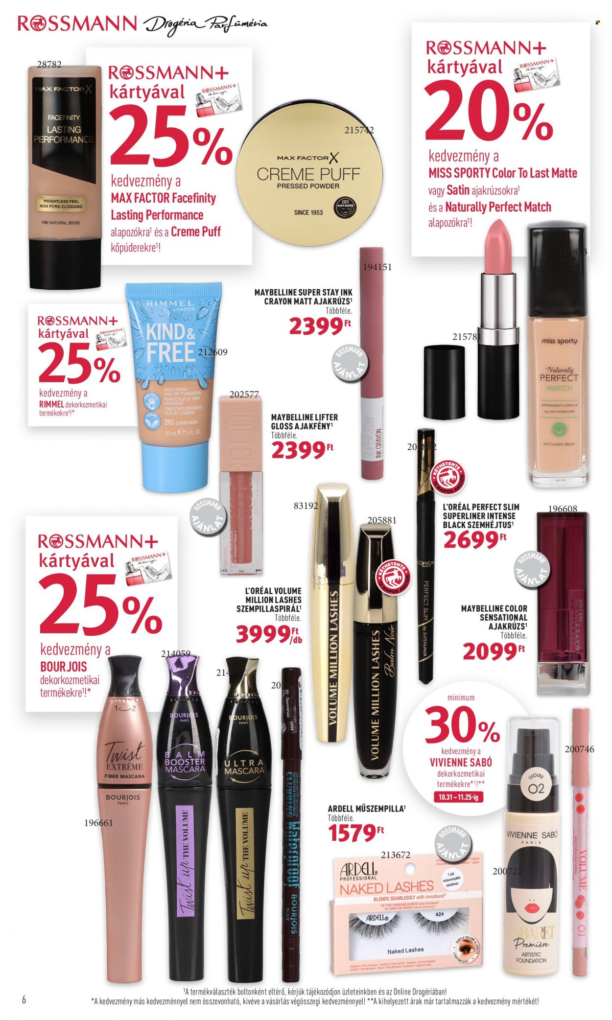Rossmann akciós újságok - 2022.11.14 - 2022.11.25. Oldal 6