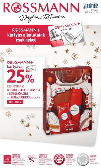 Újság Rossmann - 2022.11.14 - 2022.11.25.