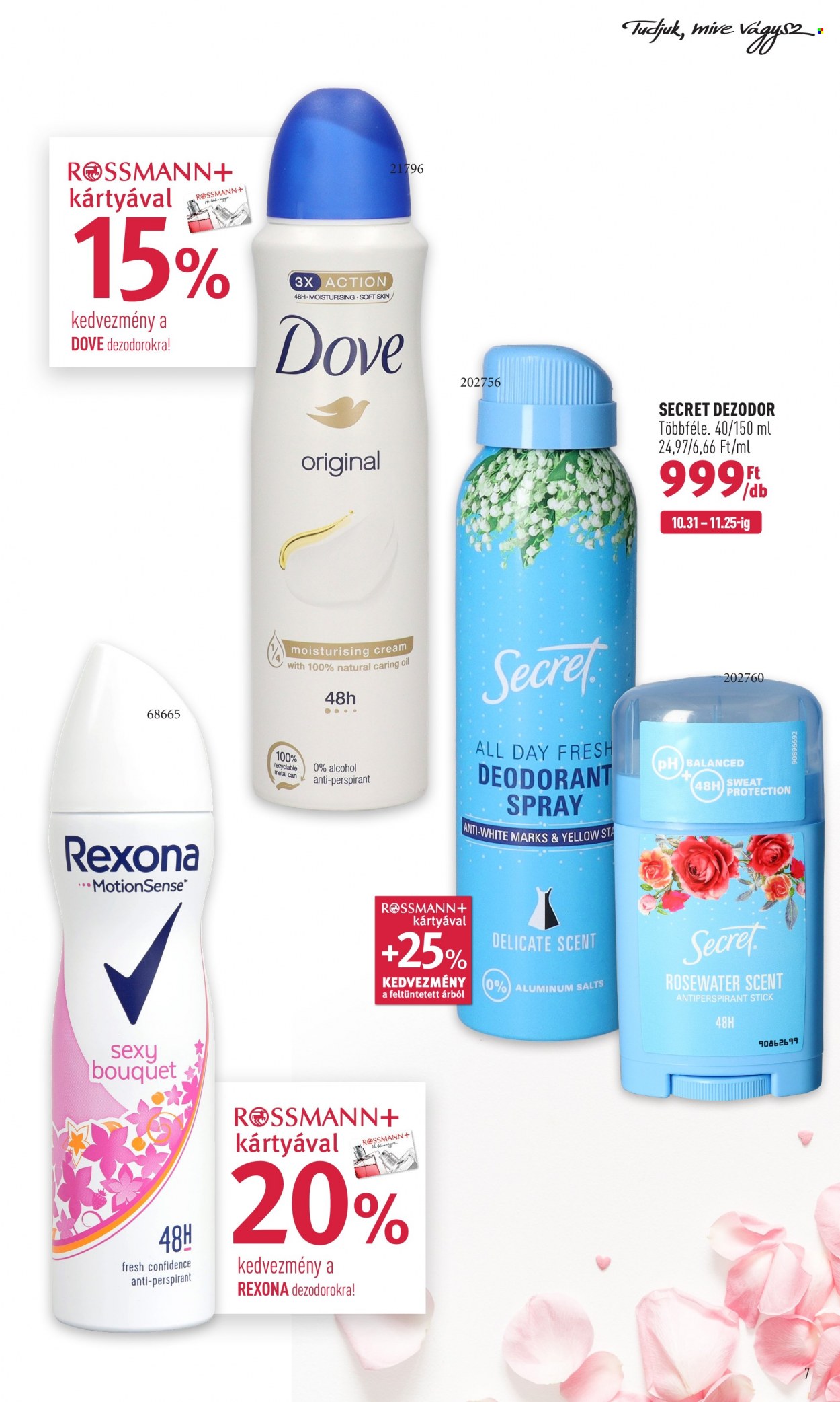 Rossmann akciós újságok - 2022.11.14 - 2022.11.25. Oldal 7