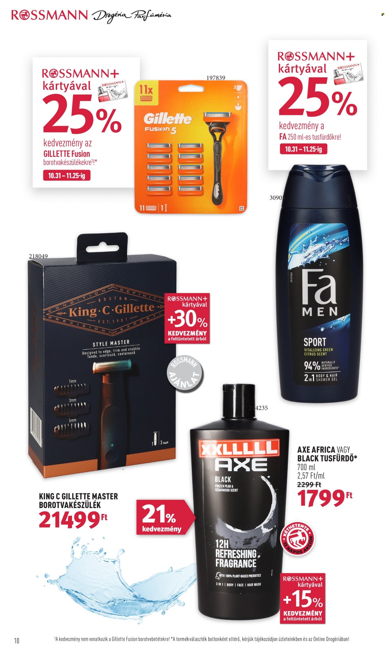 Rossmann akciós újságok - 2022.11.14 - 2022.11.25. Oldal 10