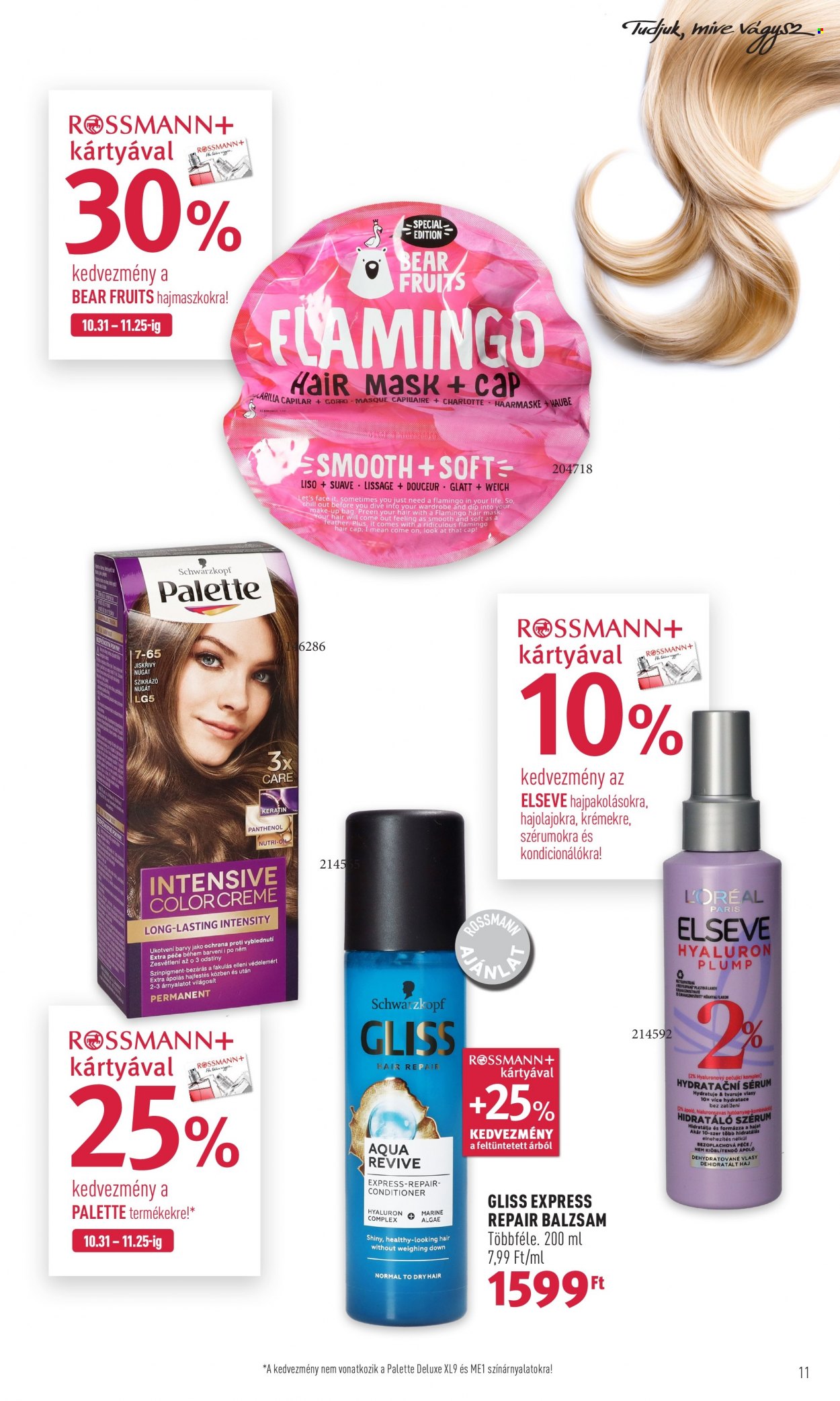 Rossmann akciós újságok - 2022.11.14 - 2022.11.25. Oldal 11