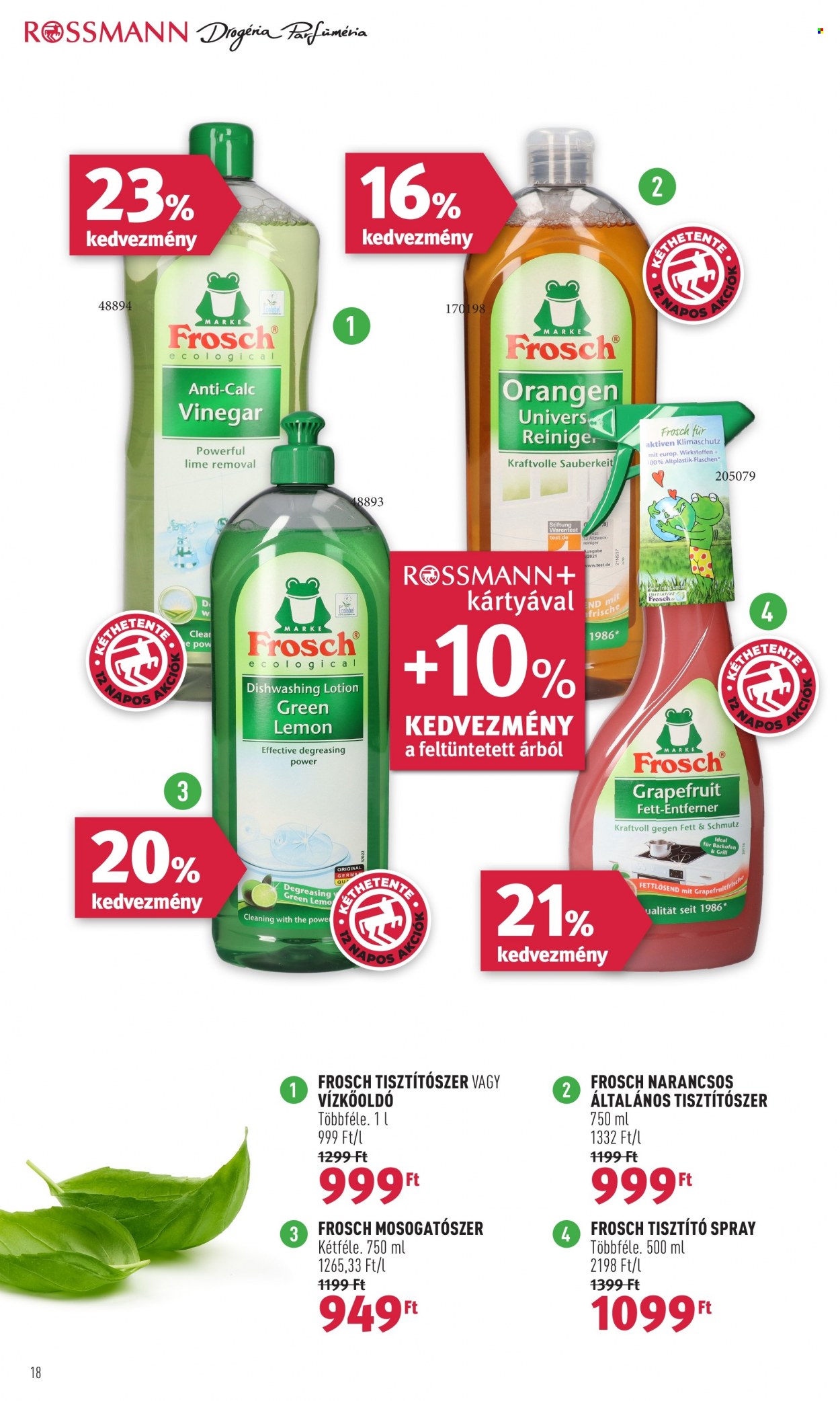 Rossmann akciós újságok - 2022.11.14 - 2022.11.25. Oldal 18