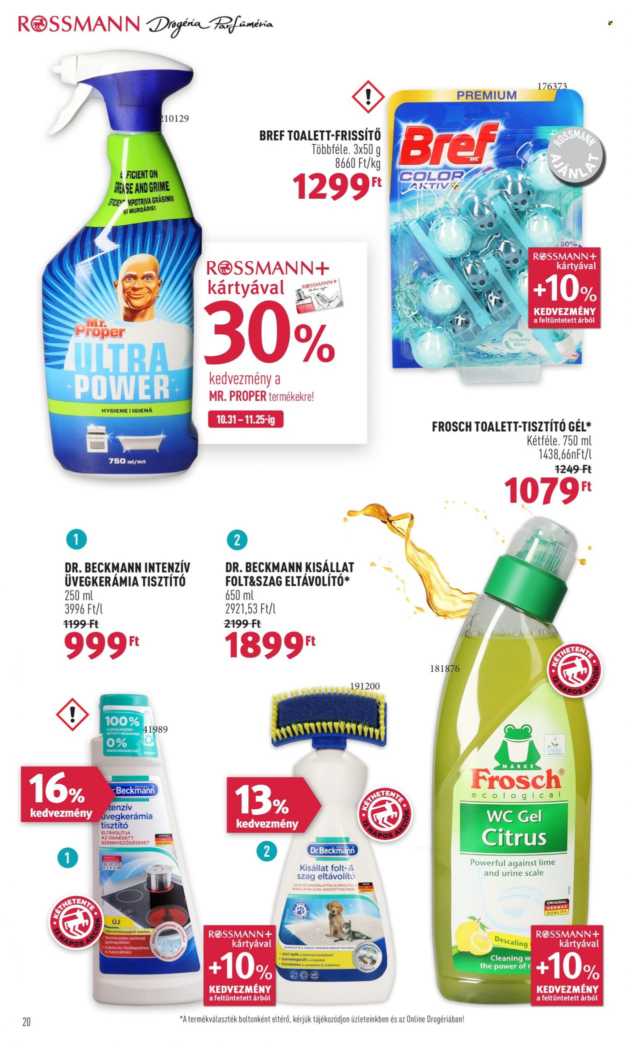 Rossmann akciós újságok - 2022.11.14 - 2022.11.25. Oldal 20