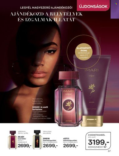 Avon akciós újságok - 2022.11.01 - 2022.11.30. Oldal 89