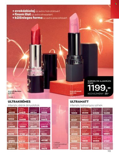 Avon akciós újságok - 2022.11.01 - 2022.11.30. Oldal 115