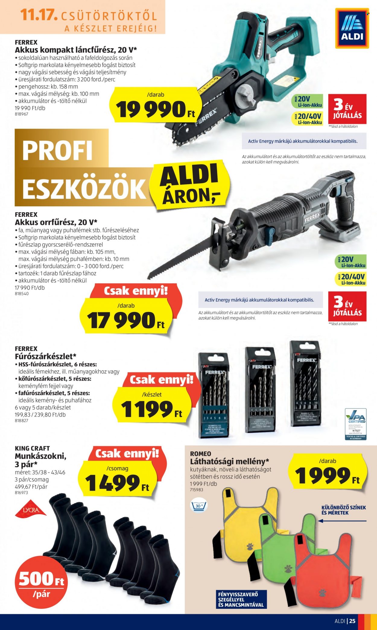 Aldi akciós újságok - 2022.11.17 - 2022.11.23. Oldal 25