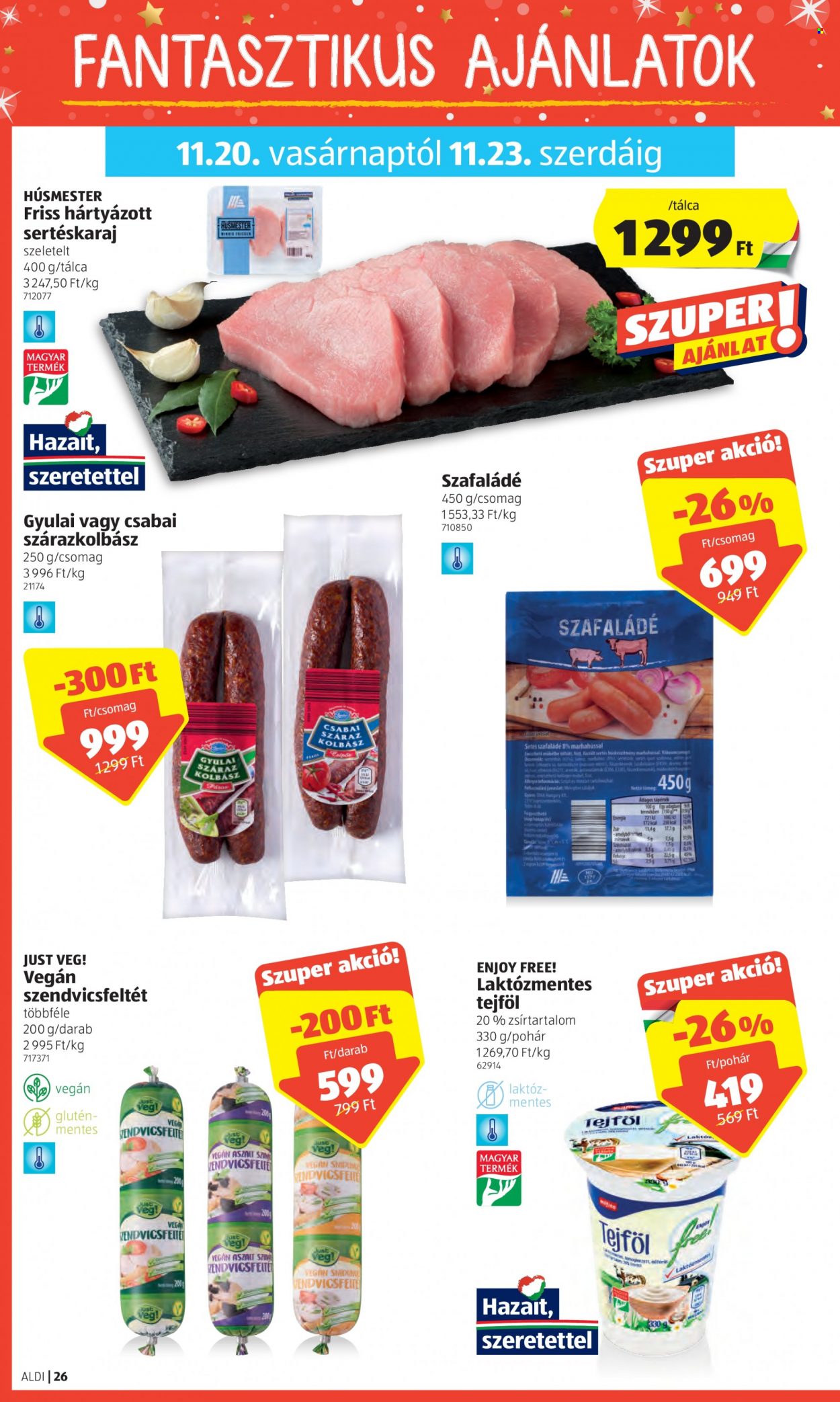 Aldi akciós újságok - 2022.11.17 - 2022.11.23. Oldal 26