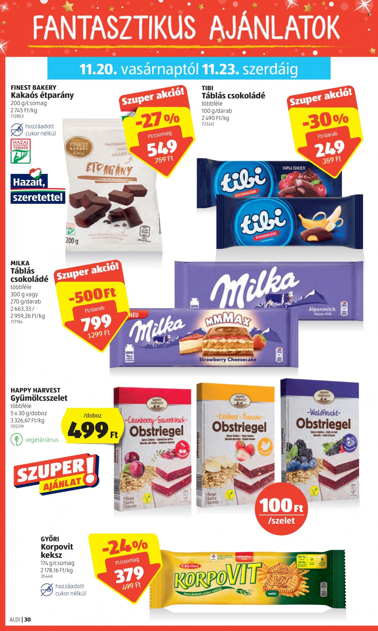 Aldi akciós újságok - 2022.11.17 - 2022.11.23. Oldal 30