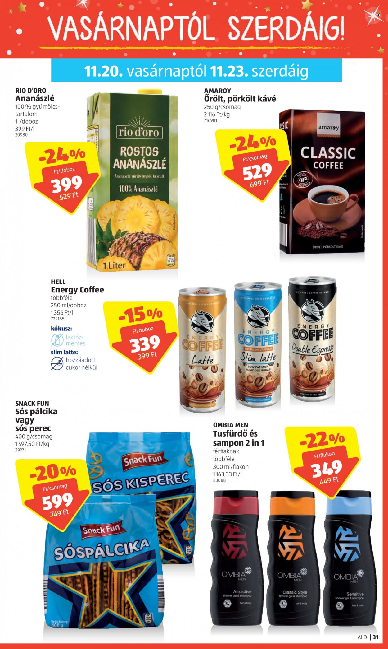Aldi akciós újságok - 2022.11.17 - 2022.11.23. Oldal 31