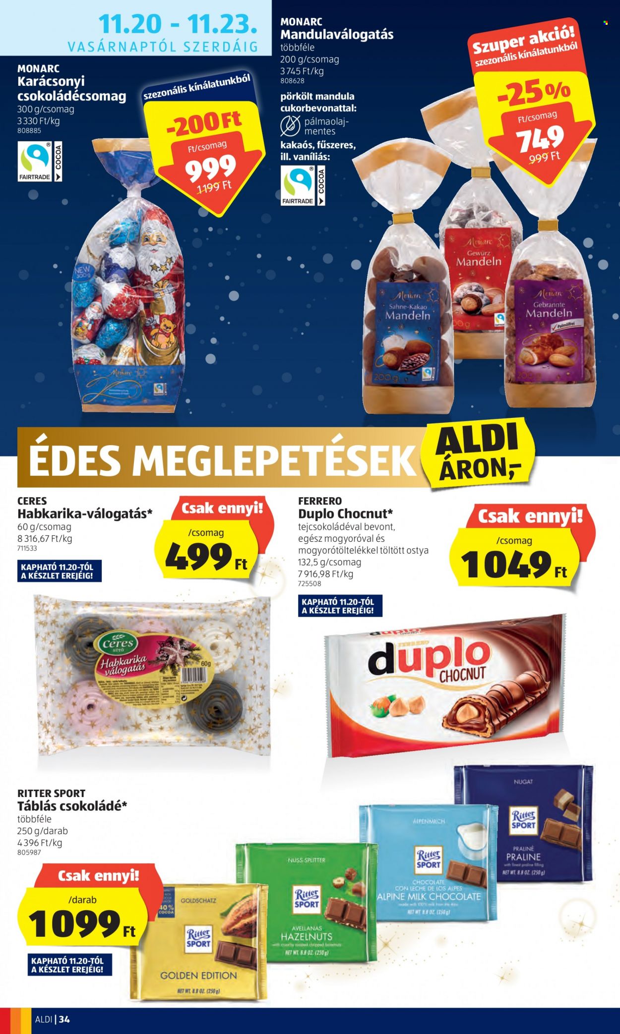 Aldi akciós újságok - 2022.11.17 - 2022.11.23. Oldal 34