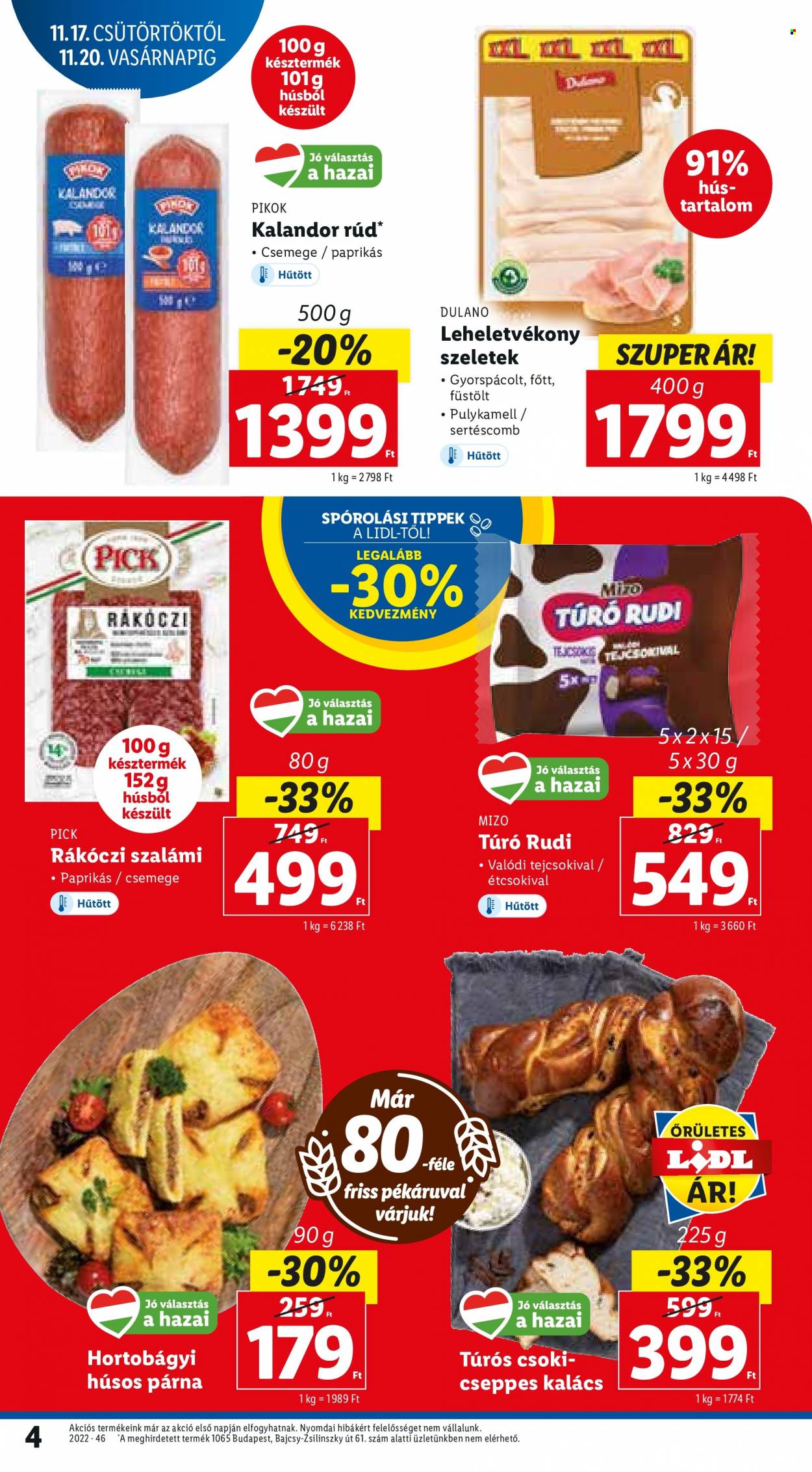 Lidl akciós újságok - 2022.11.17 - 2022.11.23. Oldal 4