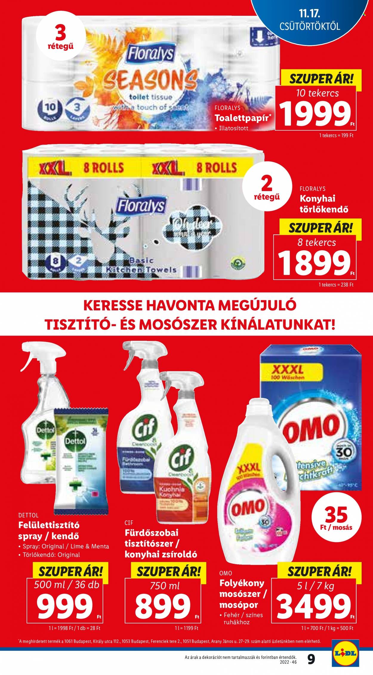 Lidl akciós újságok - 2022.11.17 - 2022.11.23. Oldal 9