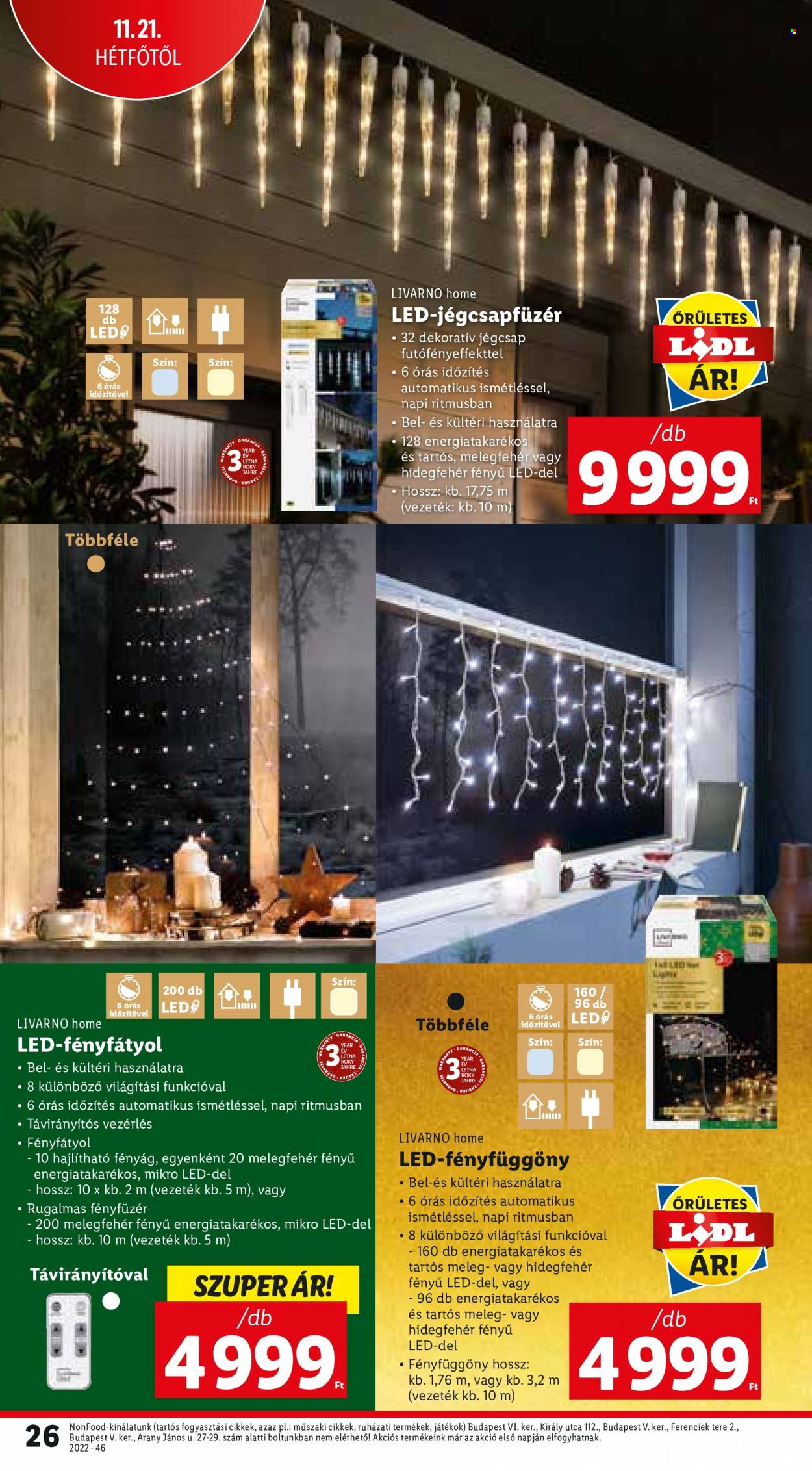 Lidl akciós újságok - 2022.11.17 - 2022.11.23. Oldal 26