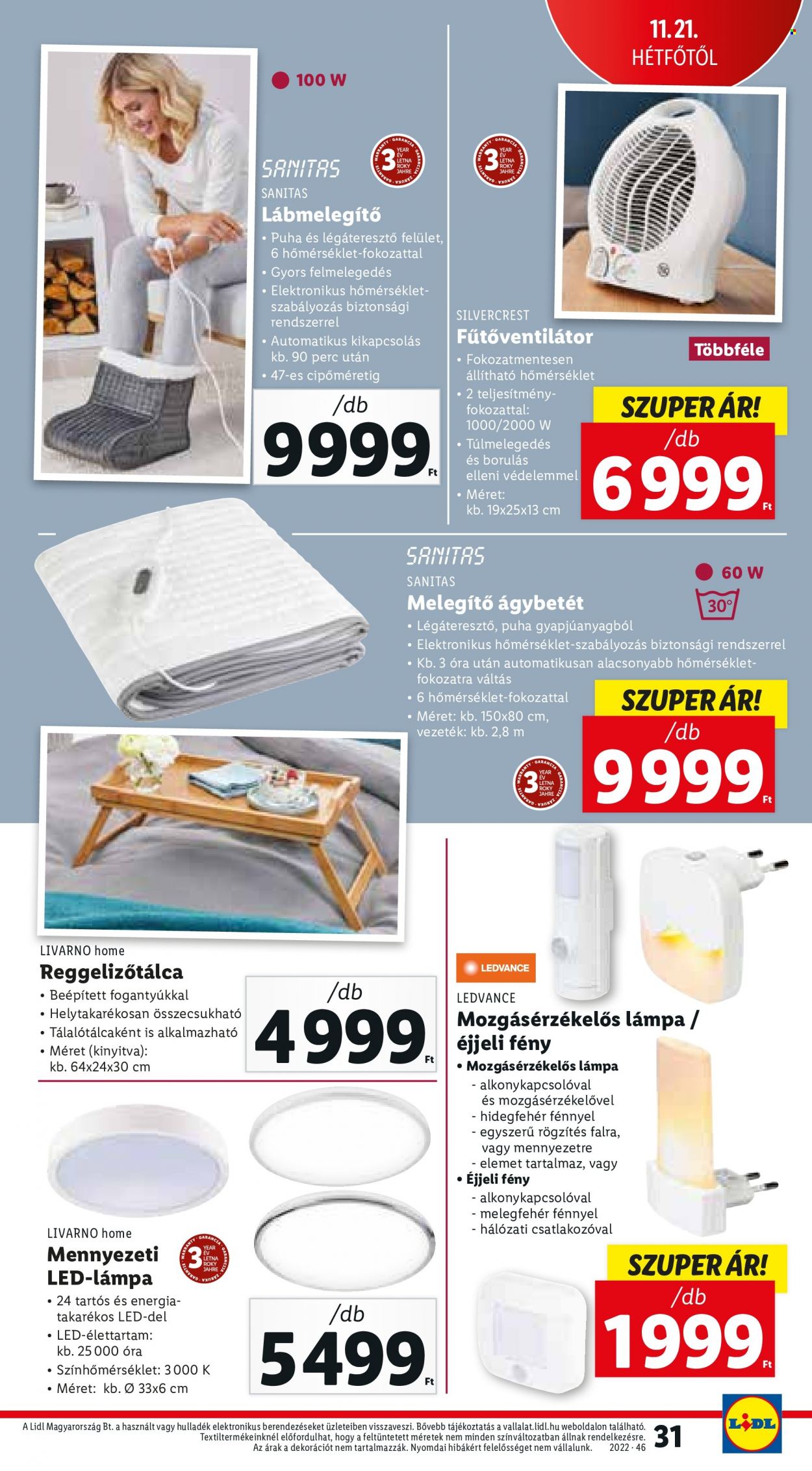 Lidl akciós újságok - 2022.11.17 - 2022.11.23. Oldal 31