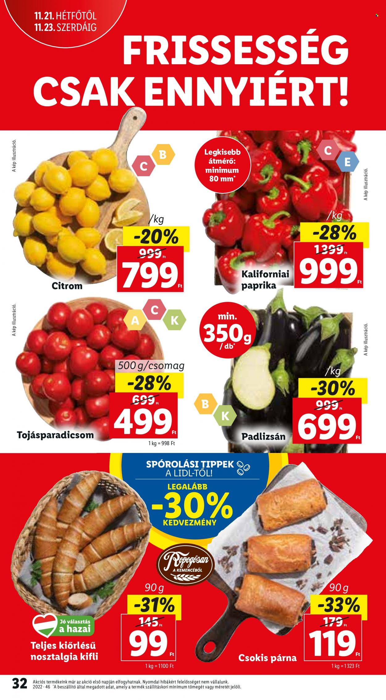 Lidl akciós újságok - 2022.11.17 - 2022.11.23. Oldal 32