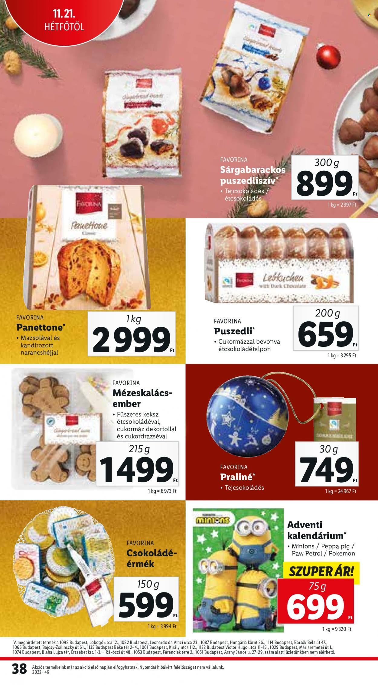 Lidl akciós újságok - 2022.11.17 - 2022.11.23. Oldal 38