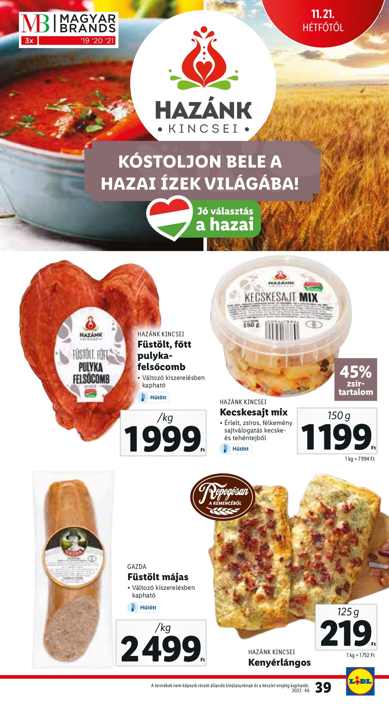 Lidl akciós újságok - 2022.11.17 - 2022.11.23. Oldal 39