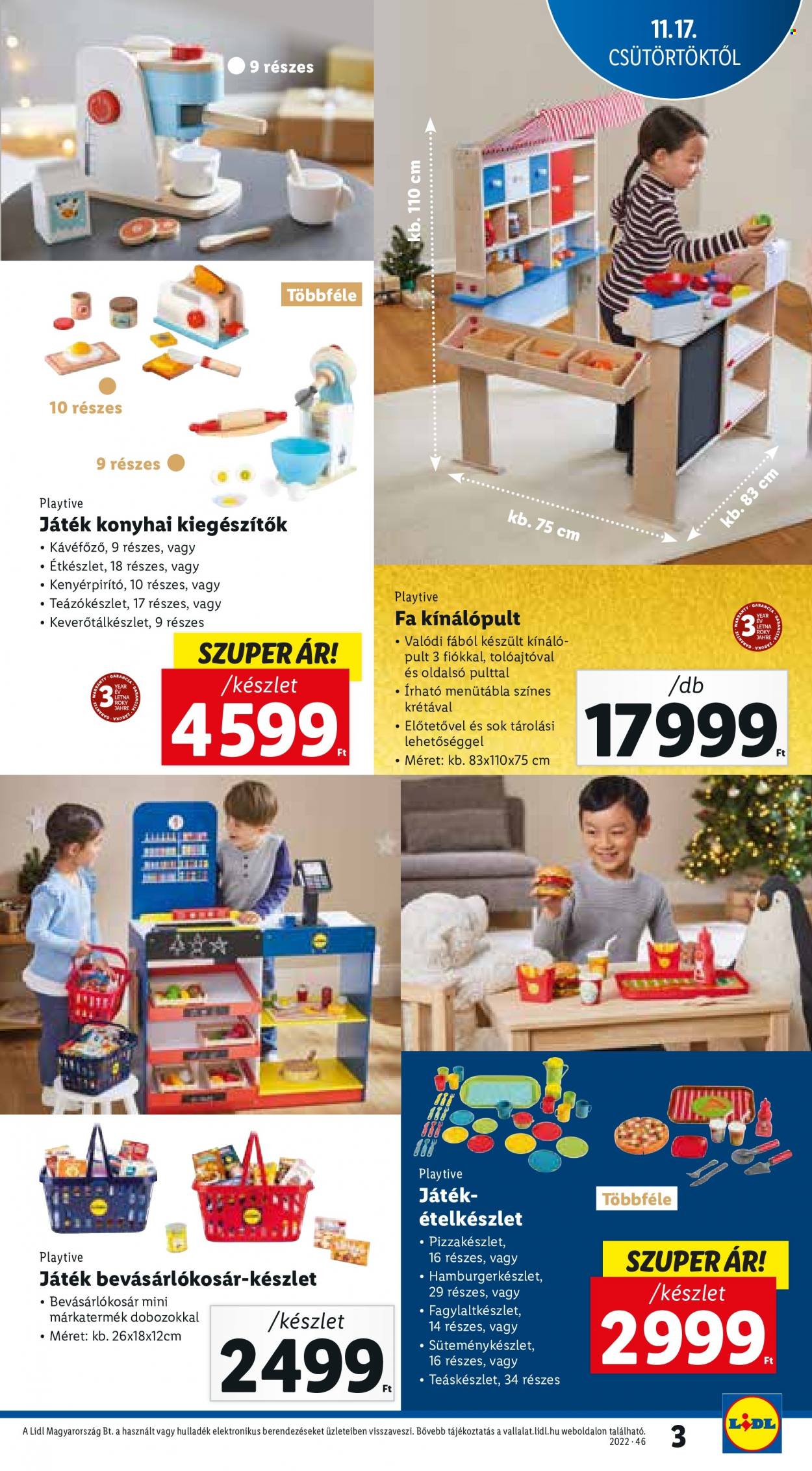 Lidl akciós újságok. Oldal 3