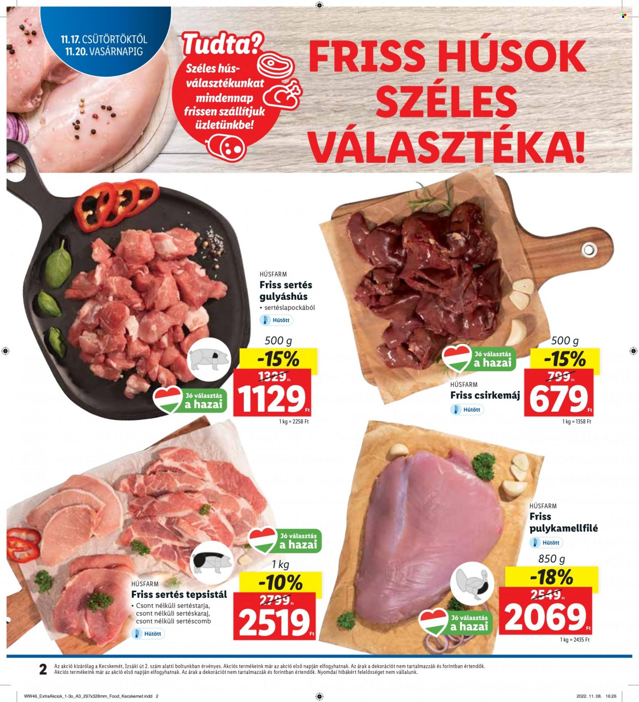 Lidl akciós újságok - 2022.11.17 - 2022.11.20. Oldal 2