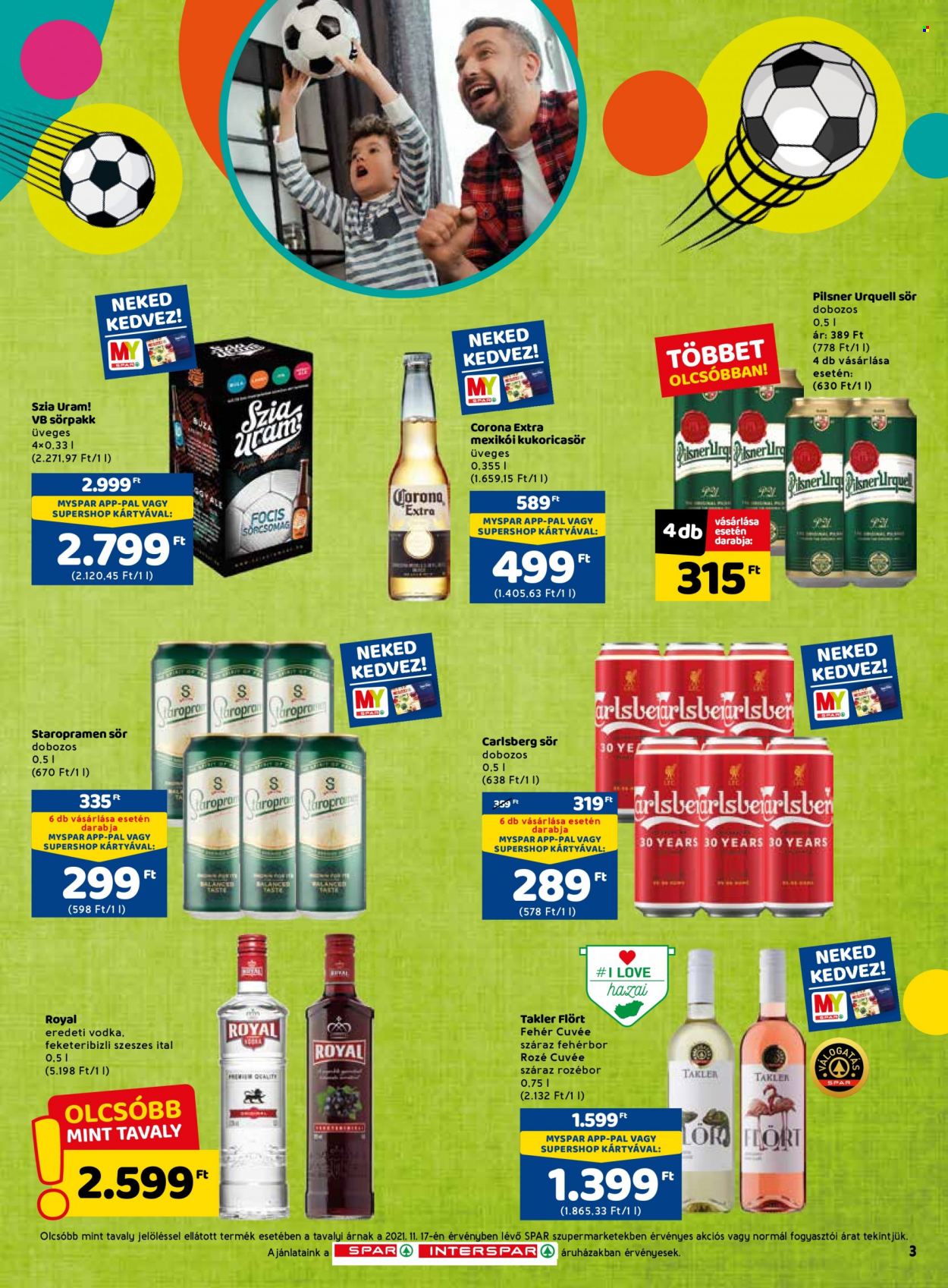 SPAR akciós újságok - 2022.11.17 - 2022.11.23. Oldal 3