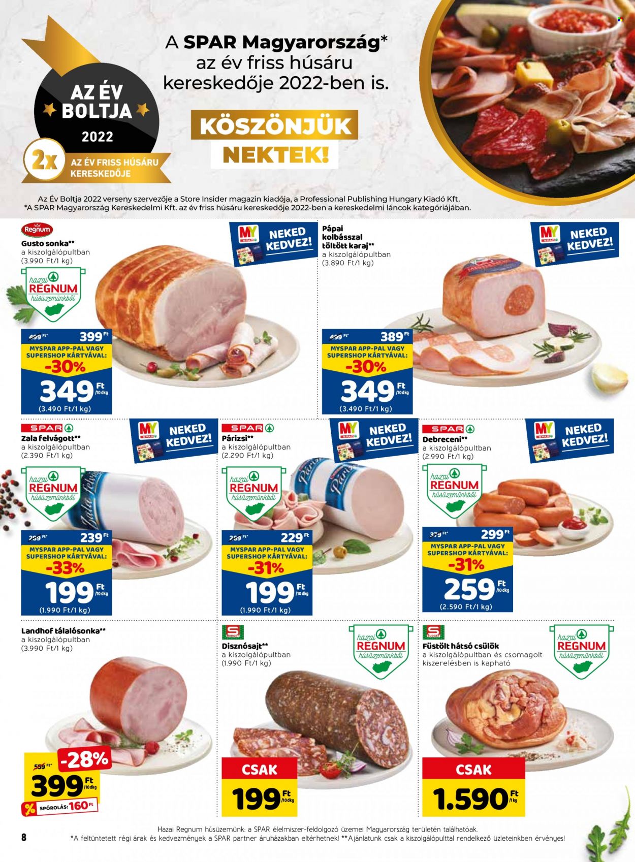 SPAR akciós újságok - 2022.11.17 - 2022.11.23. Oldal 10