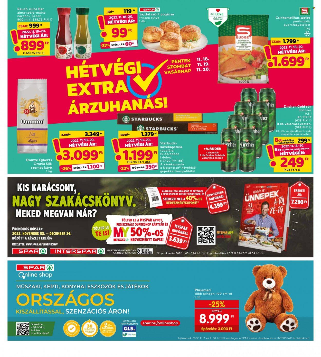 INTERSPAR akciós újságok - 2022.11.17 - 2022.11.23. Oldal 28