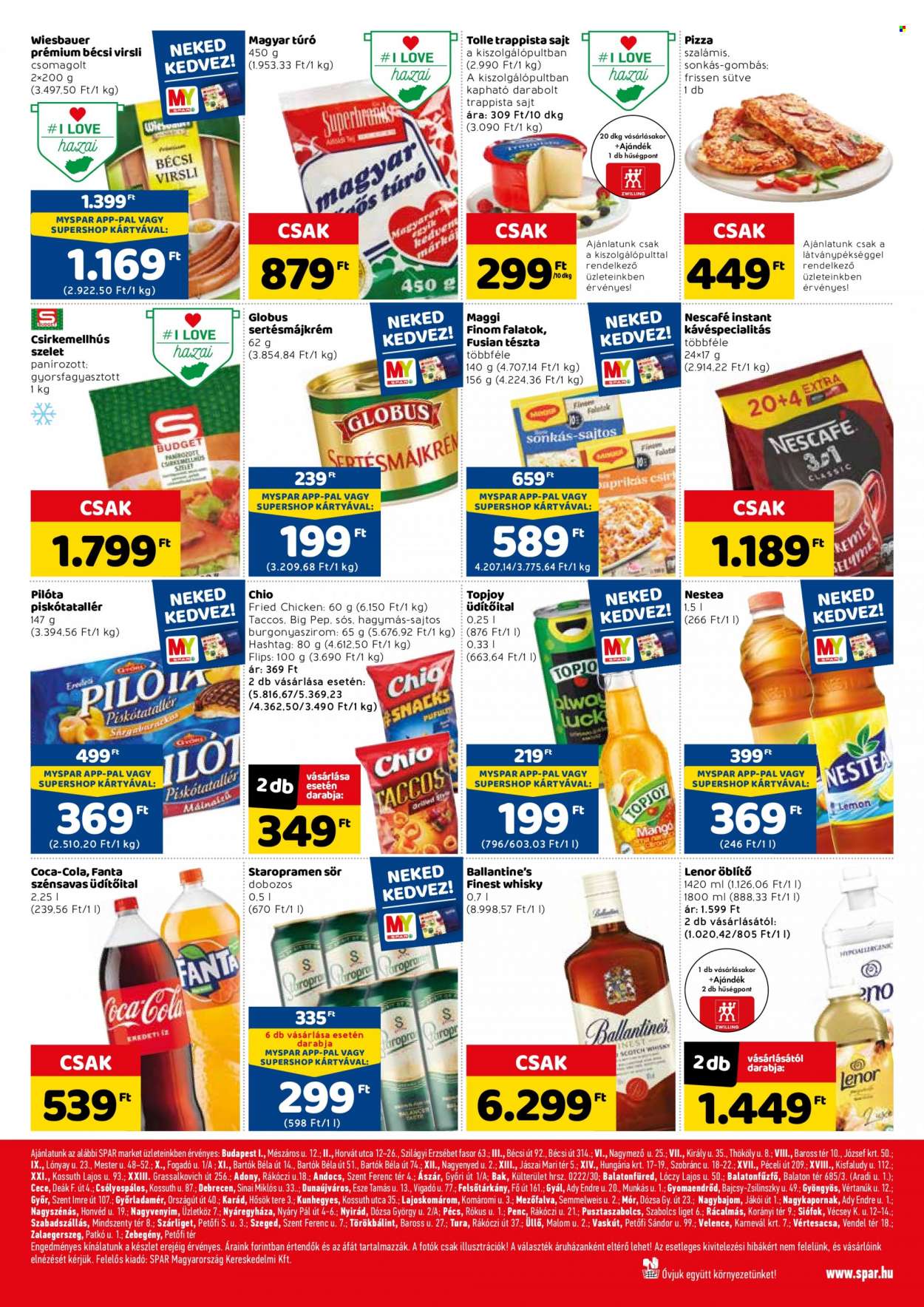SPAR market akciós újságok - 2022.11.17 - 2022.11.23. Oldal 2