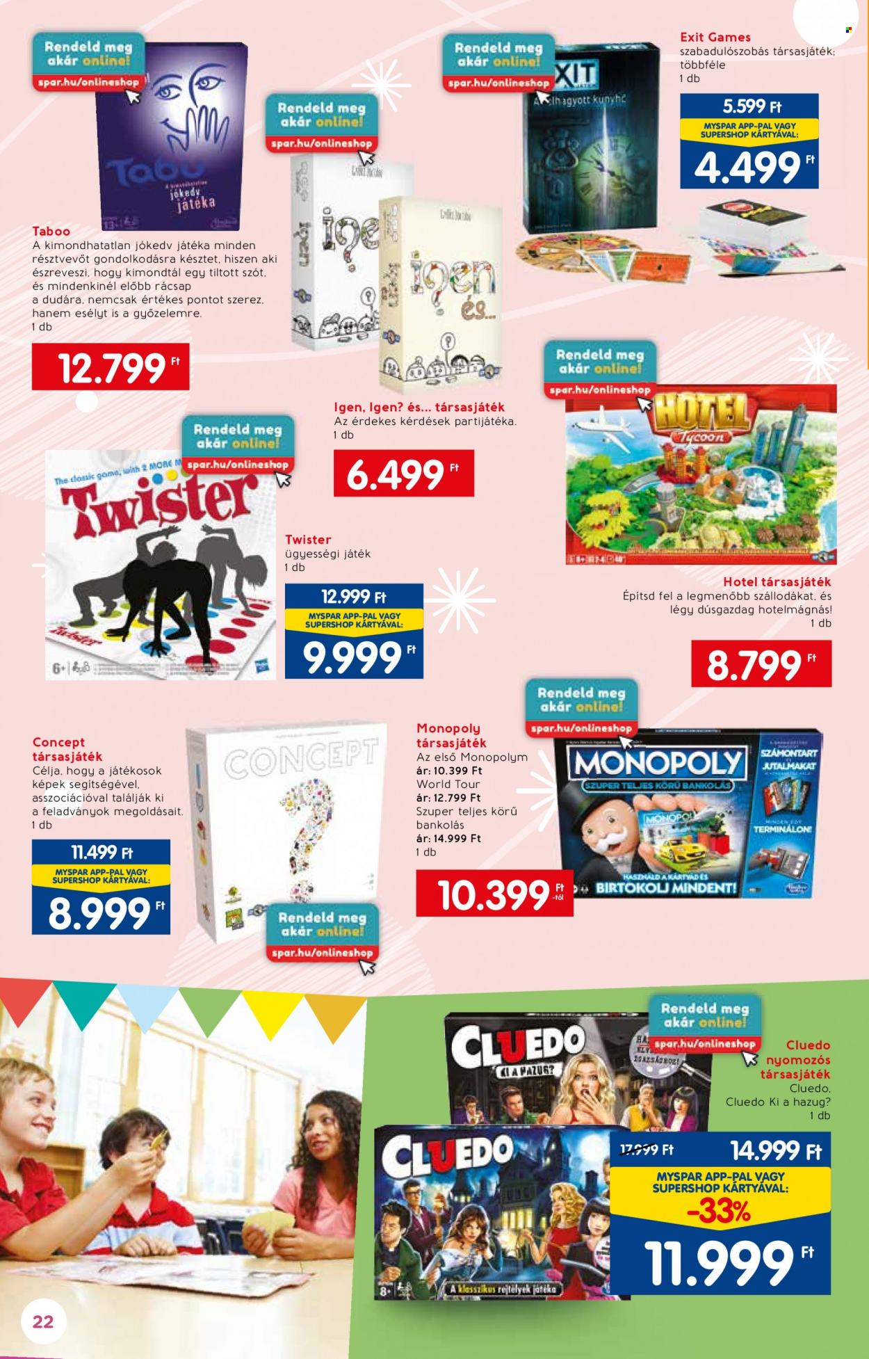 INTERSPAR akciós újságok - 2022.11.16 - 2022.12.07. Oldal 22