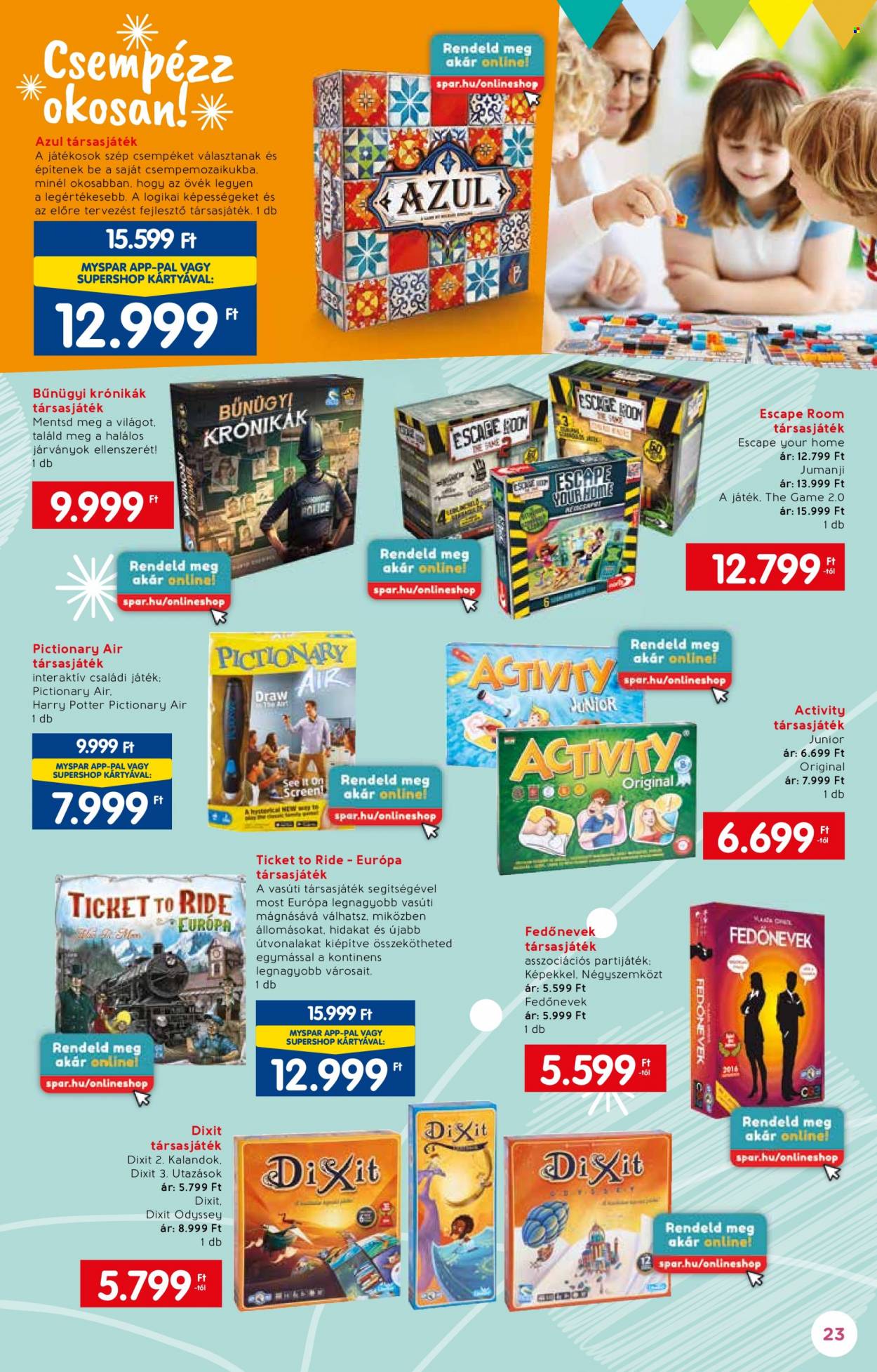 INTERSPAR akciós újságok - 2022.11.16 - 2022.12.07. Oldal 23