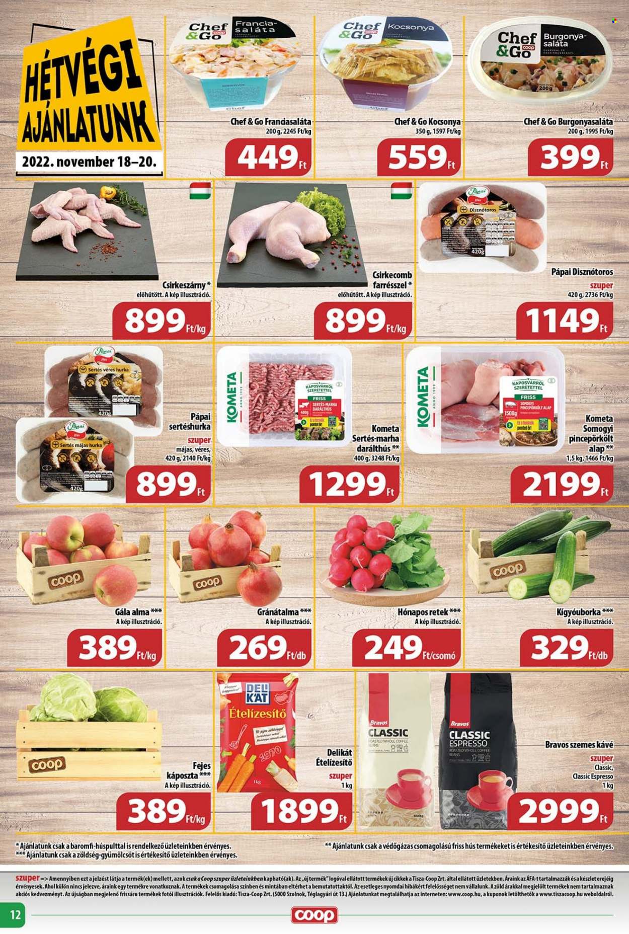 Coop akciós újságok - 2022.11.16 - 2022.11.22. Oldal 12