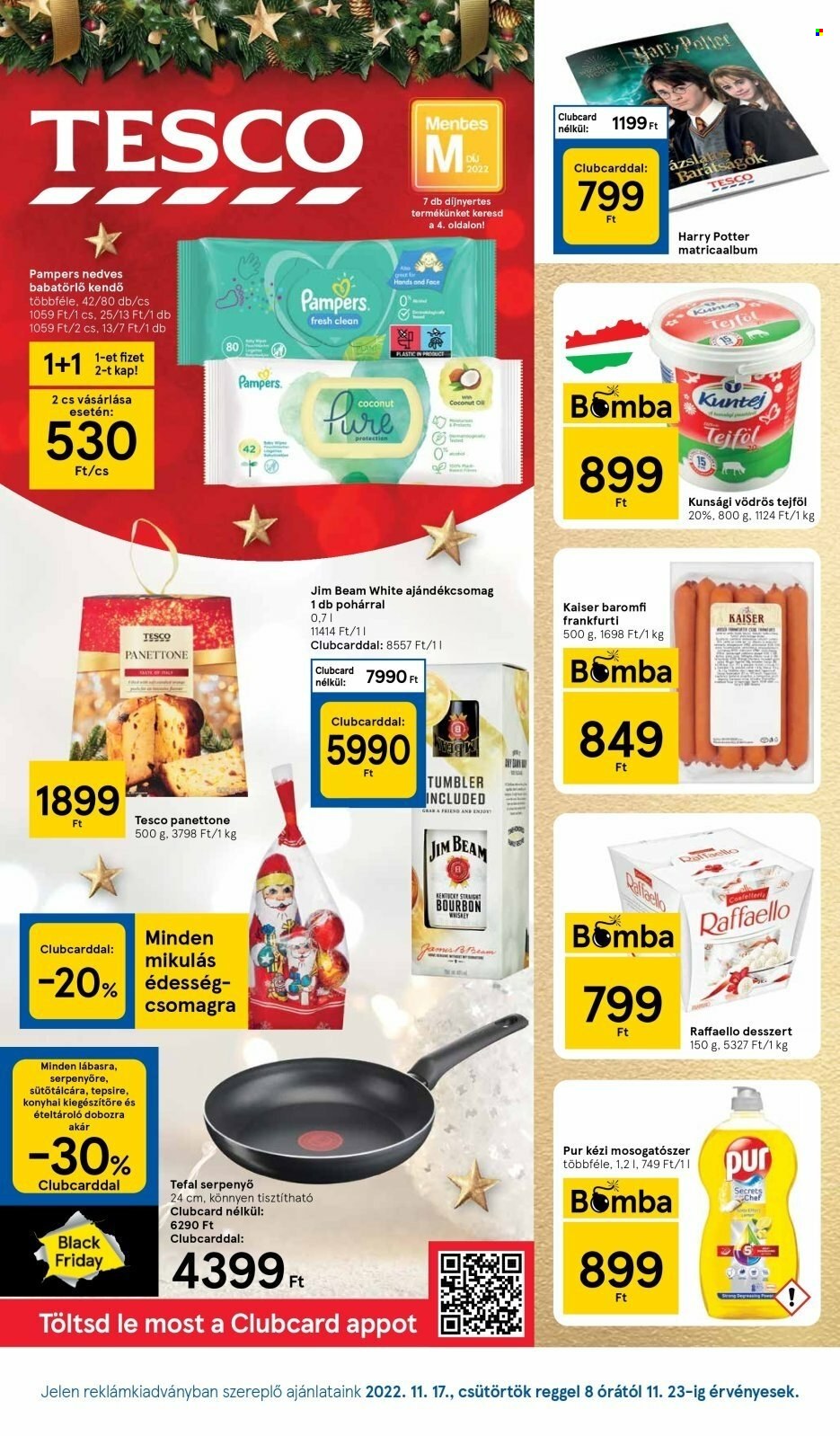 TESCO akciós újságok - 2022.11.17 - 2022.11.23. Oldal 1