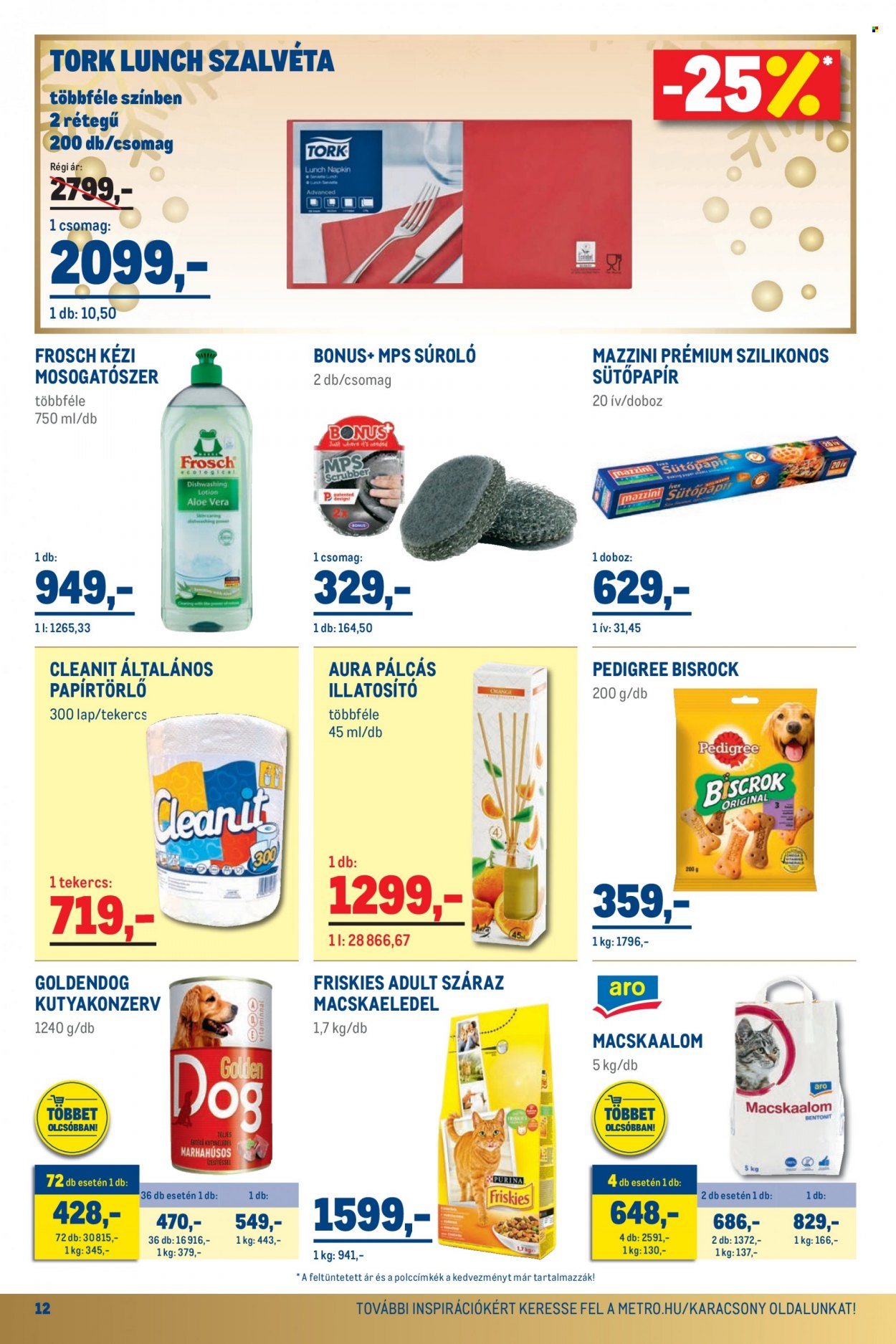 Metro akciós újságok - 2022.11.16 - 2022.11.29. Oldal 12